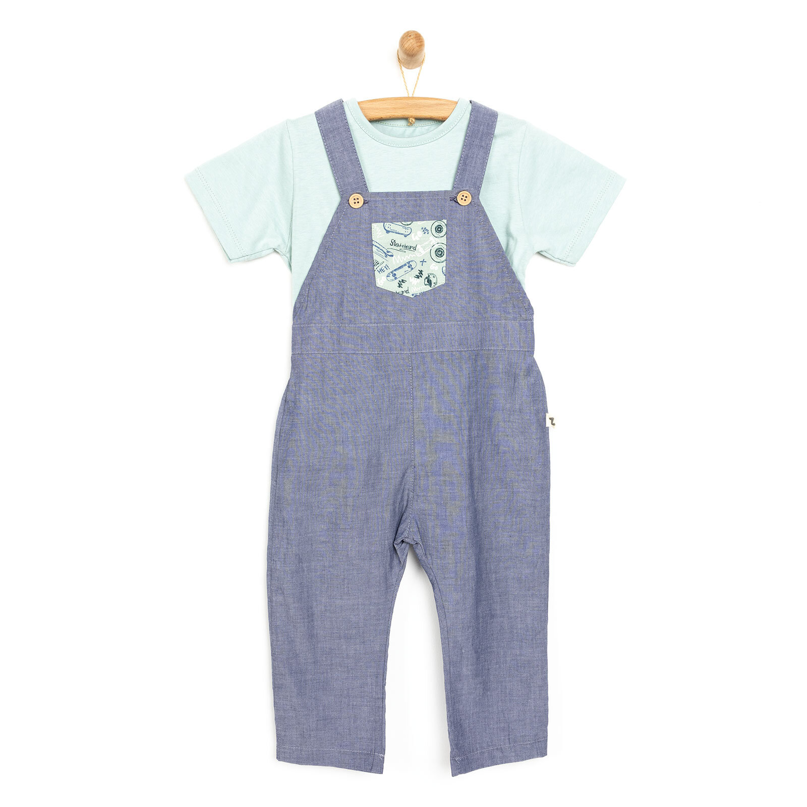 Street Sports Salopet-Tshirt Erkek Bebek