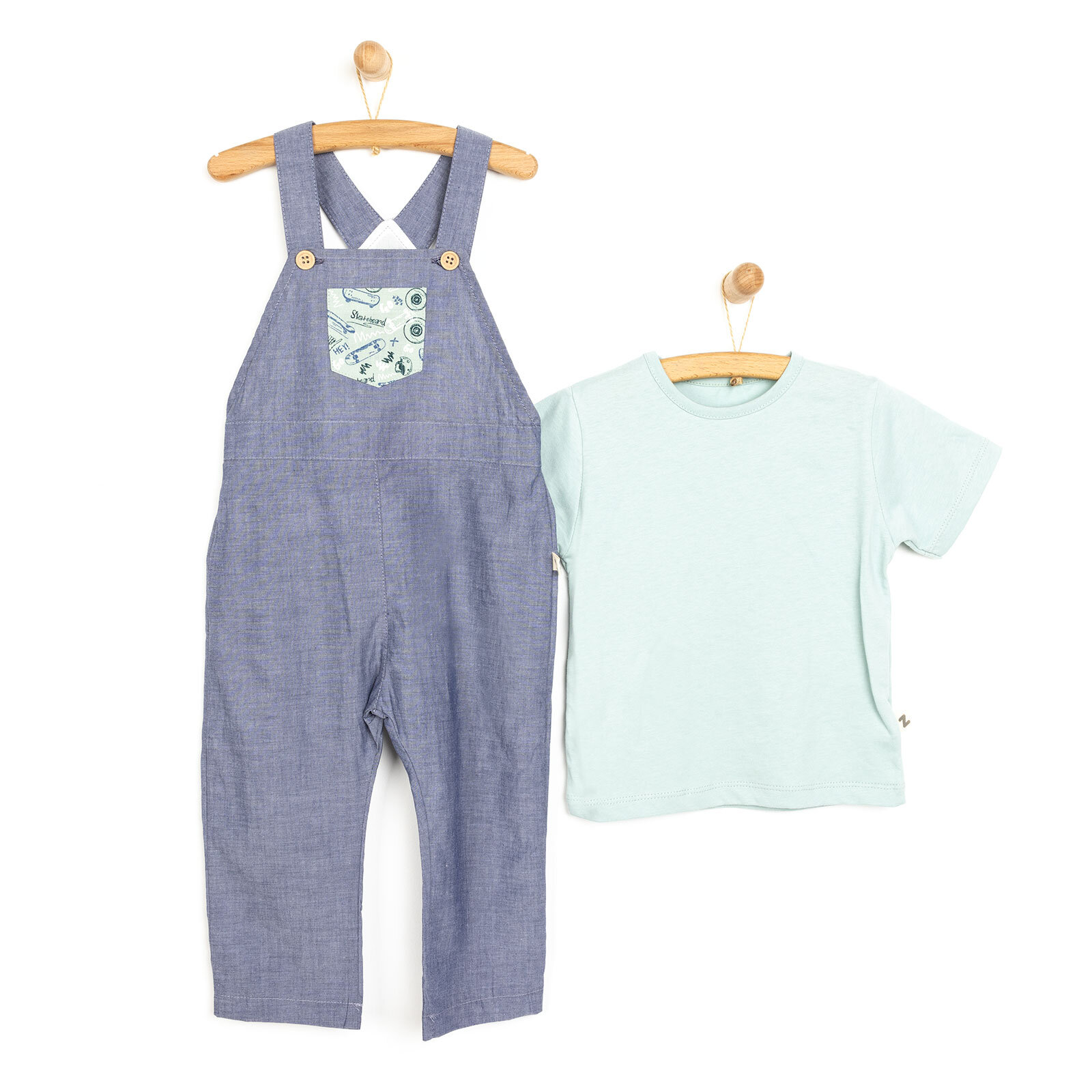 Street Sports Salopet-Tshirt Erkek Bebek