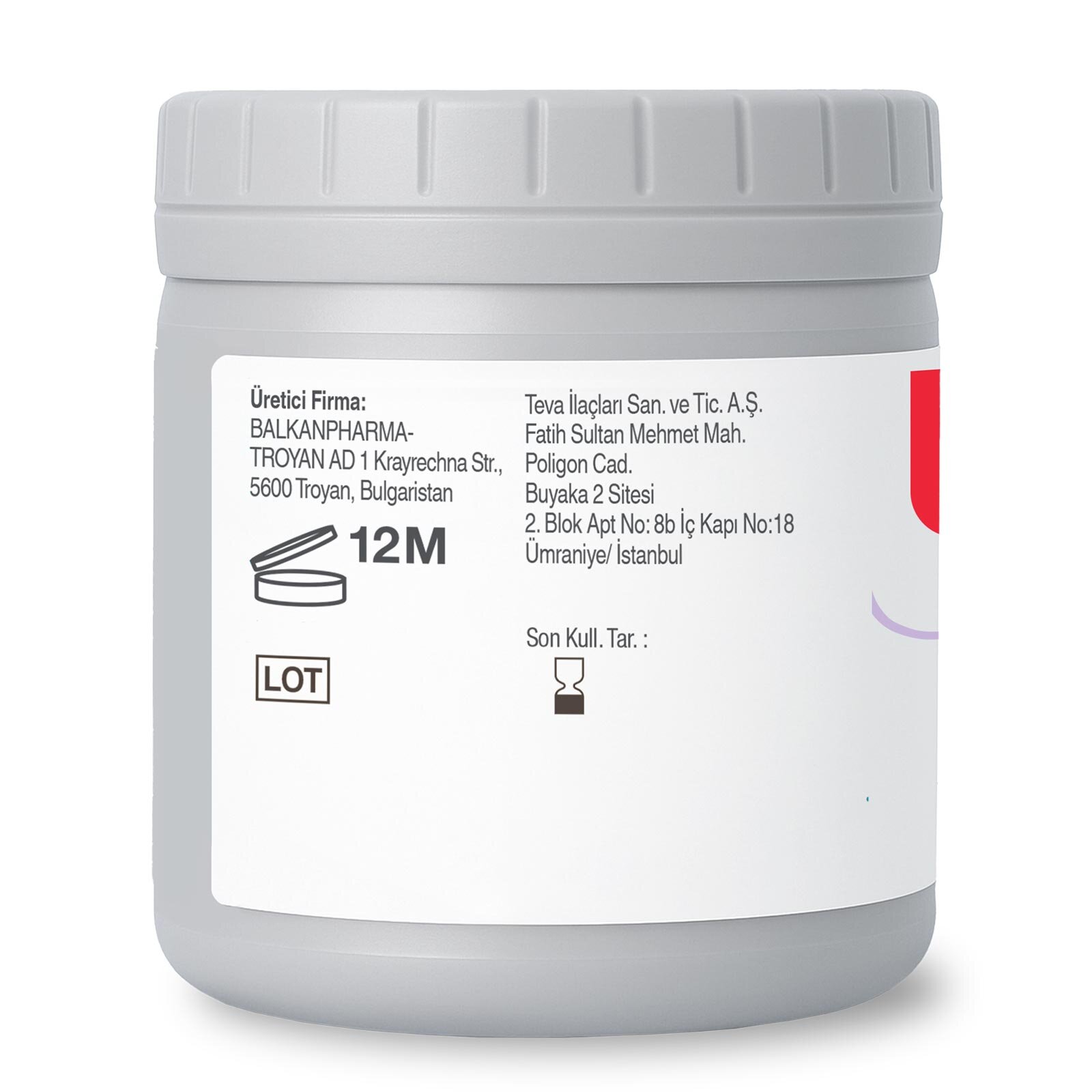 Seyahat Boyu Bebek Pişik Kremi 60 gr Seyahat Boyu Bebek Pişik Kremi 60 gr