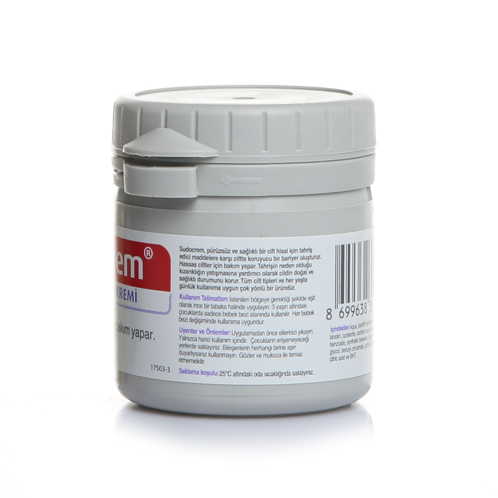 Seyahat Boyu Bebek Pişik Kremi 60 gr