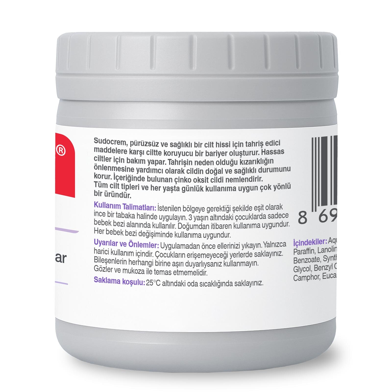 Seyahat Boyu Bebek Pişik Kremi 60 gr Seyahat Boyu Bebek Pişik Kremi 60 gr