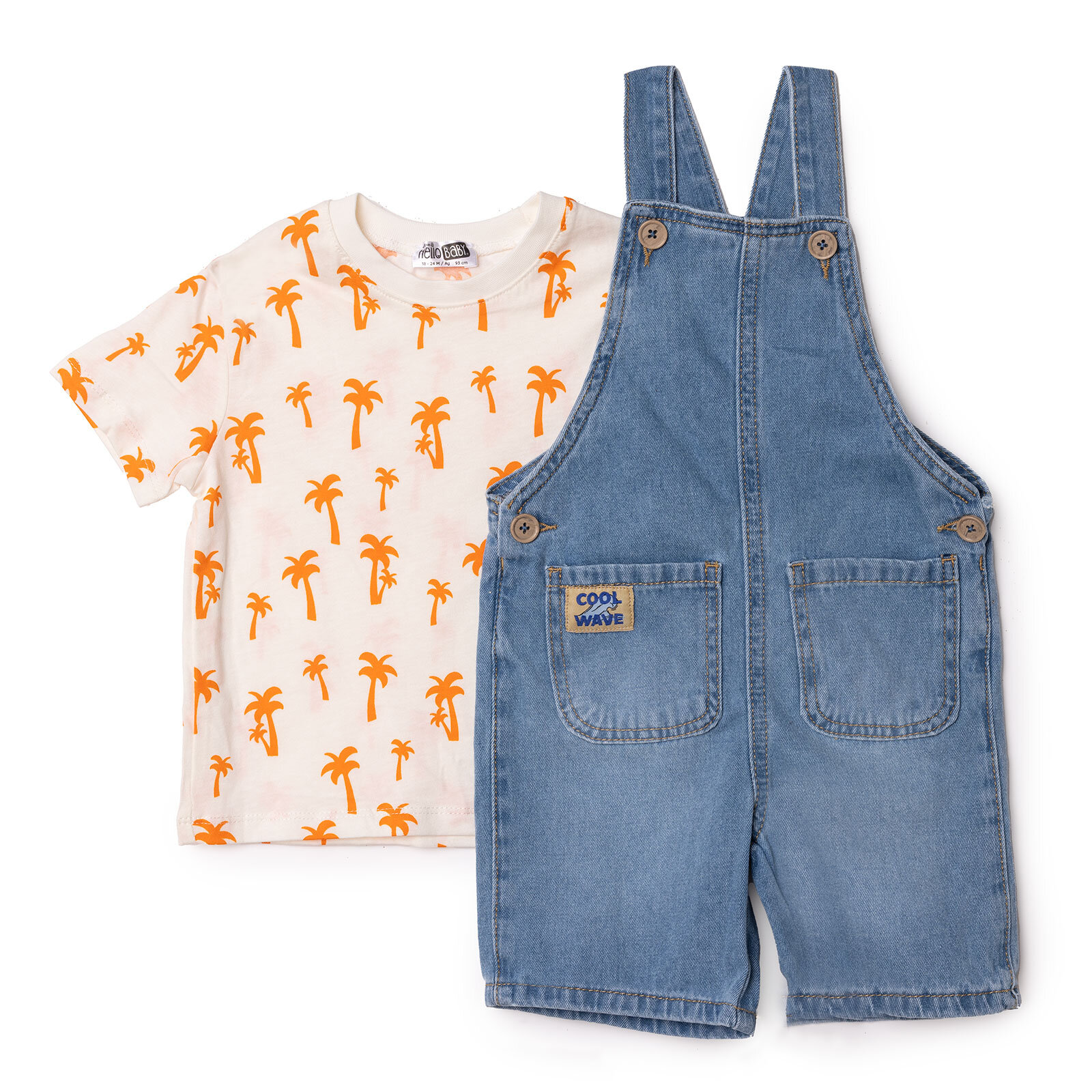 Summer Vibes Salopet-Tshirt Summer Vibes Salopet-Tshirt