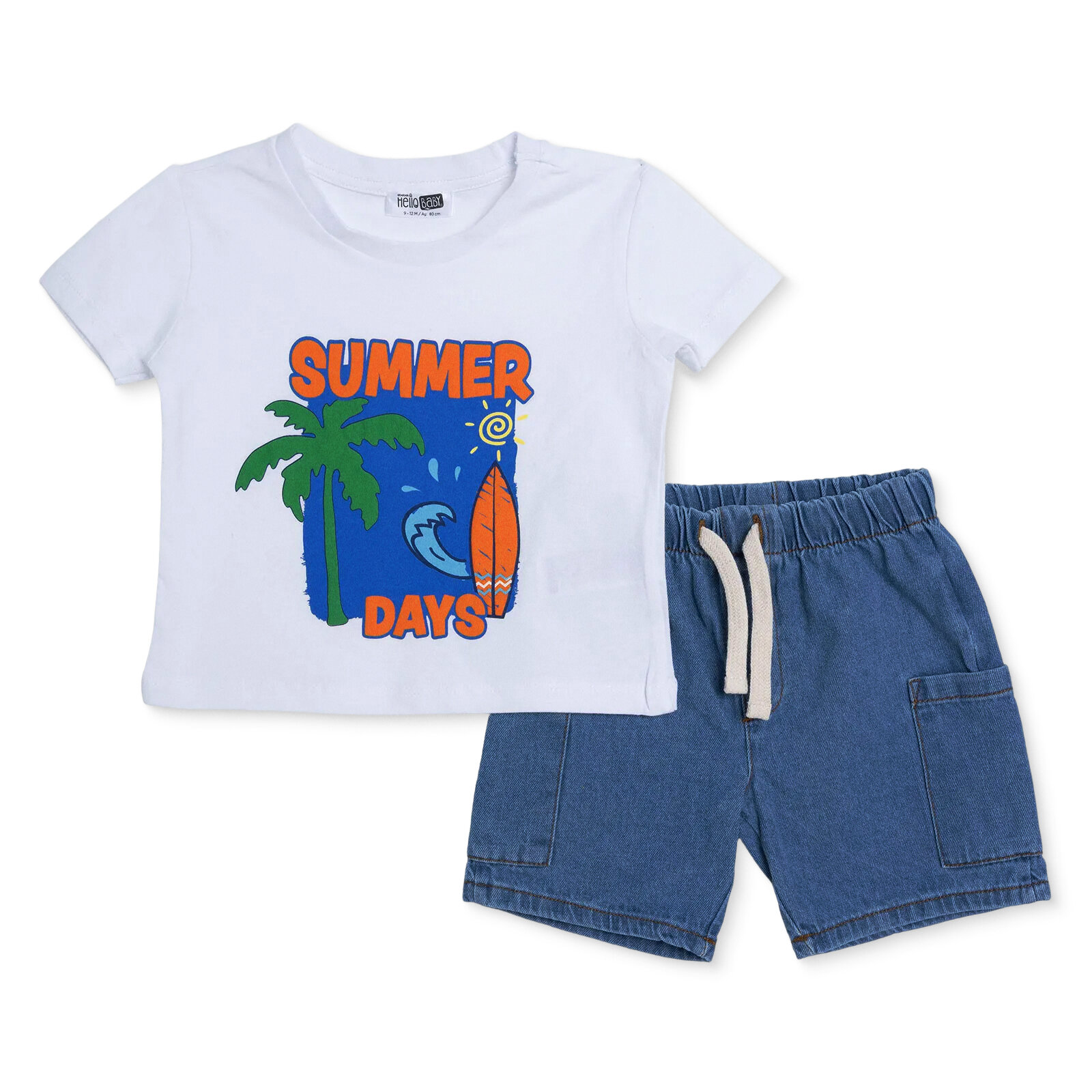 Summer Vibes Tshirt-Şort