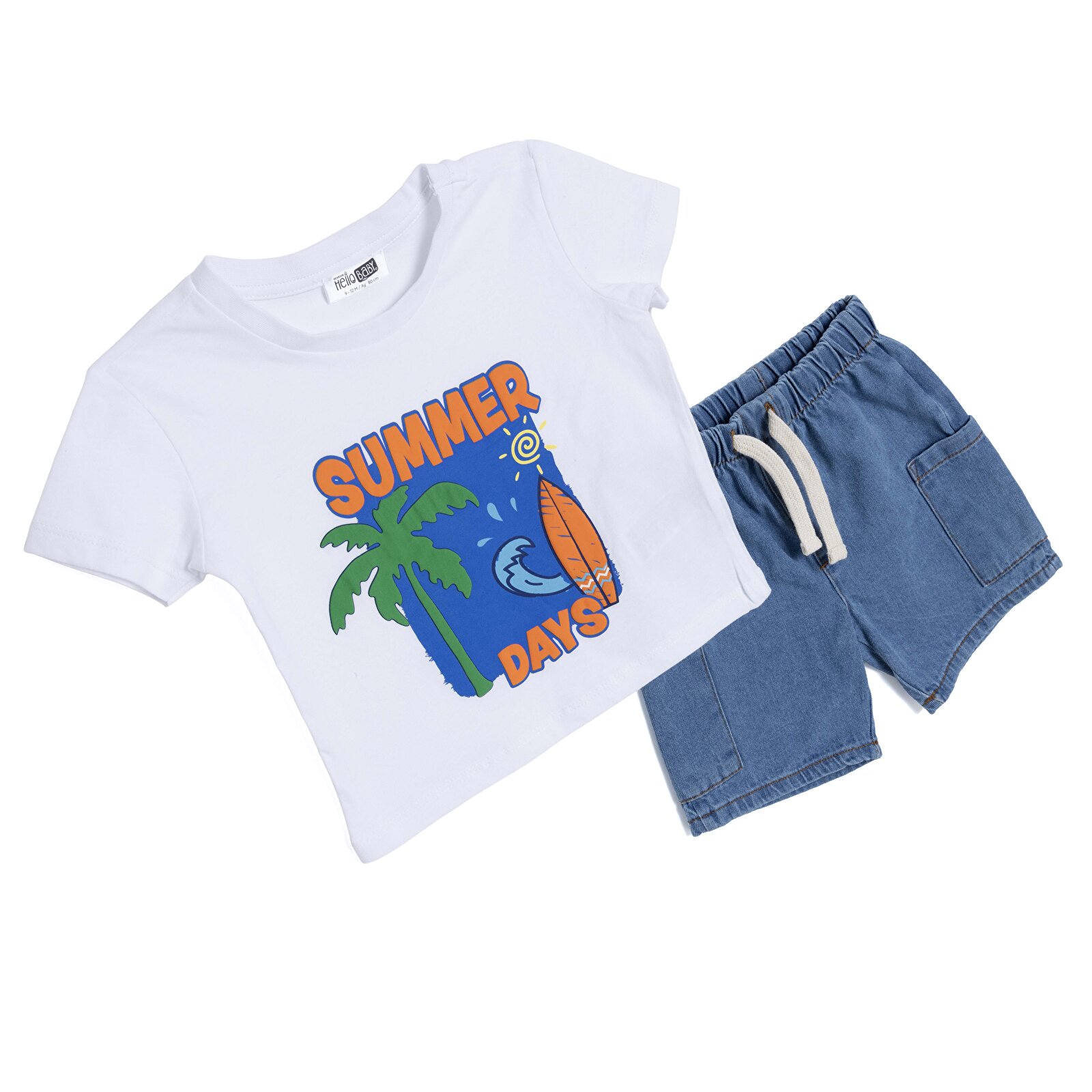 Summer Vibes Tshirt-Şort