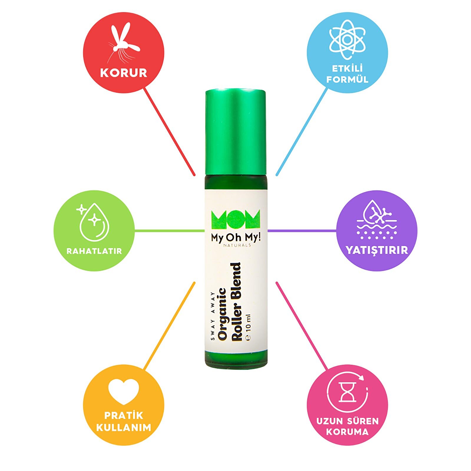 Sway Away | Sinek Kovucu Organik Roller