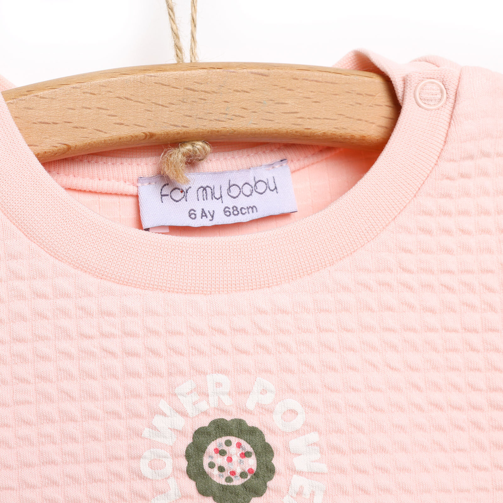 Yenidoğan Sweatshirt-Patikli Alt Kız Bebek