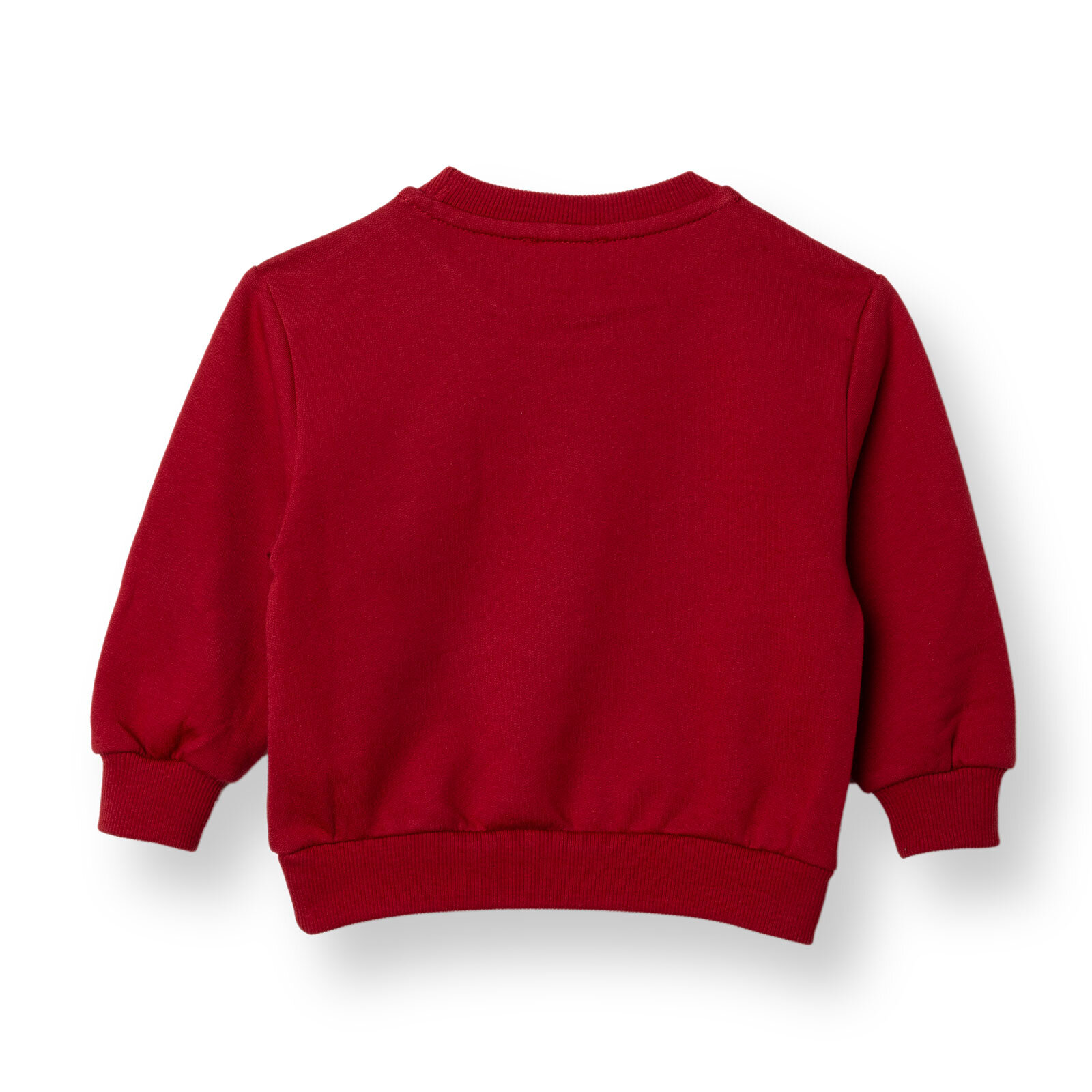 Erkek Bebek Sweatshirt Şardonlu İki İplik Bisiklet Yaka Uzun Kol