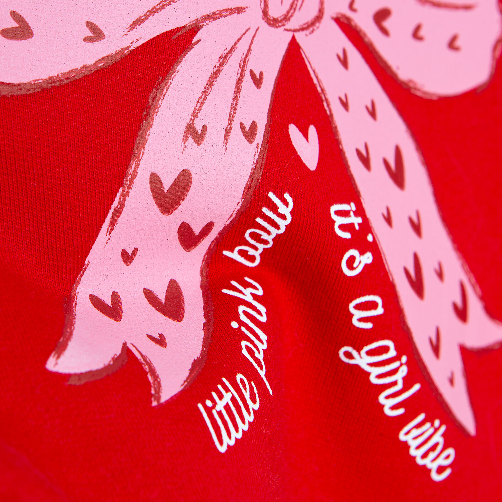 Kız Bebek Sweatshirt Şardonlu İki İplik Bisiklet Yaka Uzun Kol