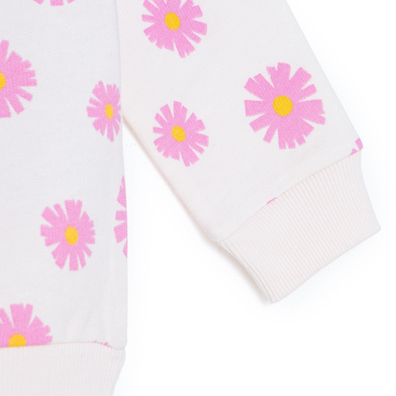 Kız Bebek Sweatshirt Şardonlu İki İplik Bisiklet Yaka Uzun Kol Kız Bebek Sweatshirt Şardonlu İki İplik Bisiklet Yaka Uzun Kol