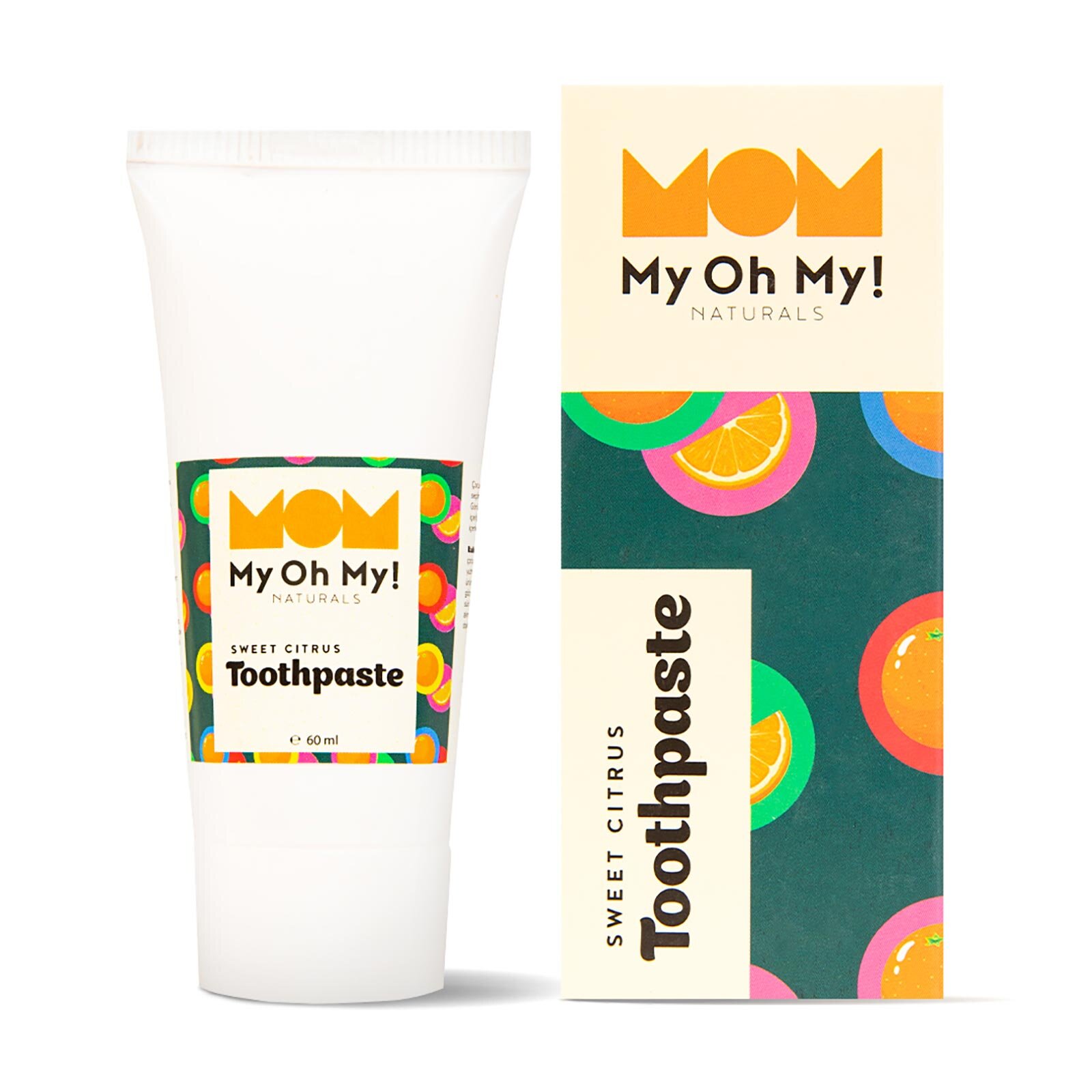 Sweet Citrus |Organik Tatlı Portakal Uçucu Yağlı Florürlü Çocuk Diş Macunu