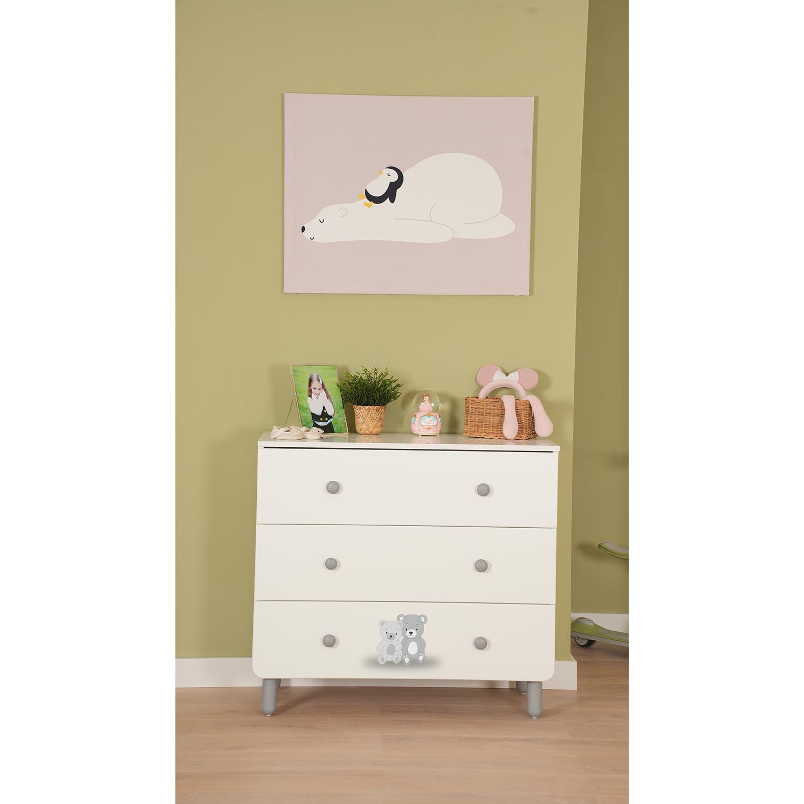 Sweet 3 Çekmeceli Şifonyer