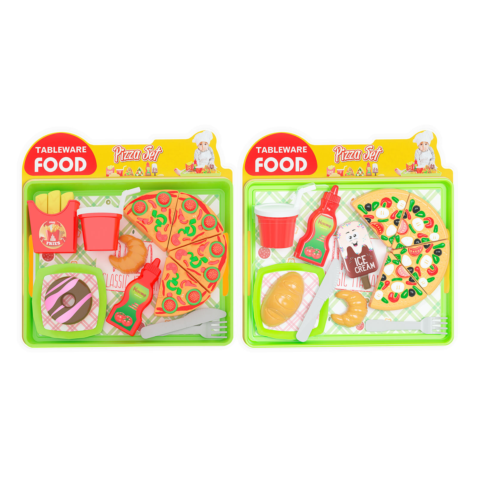 Tableware Food Pızza Set