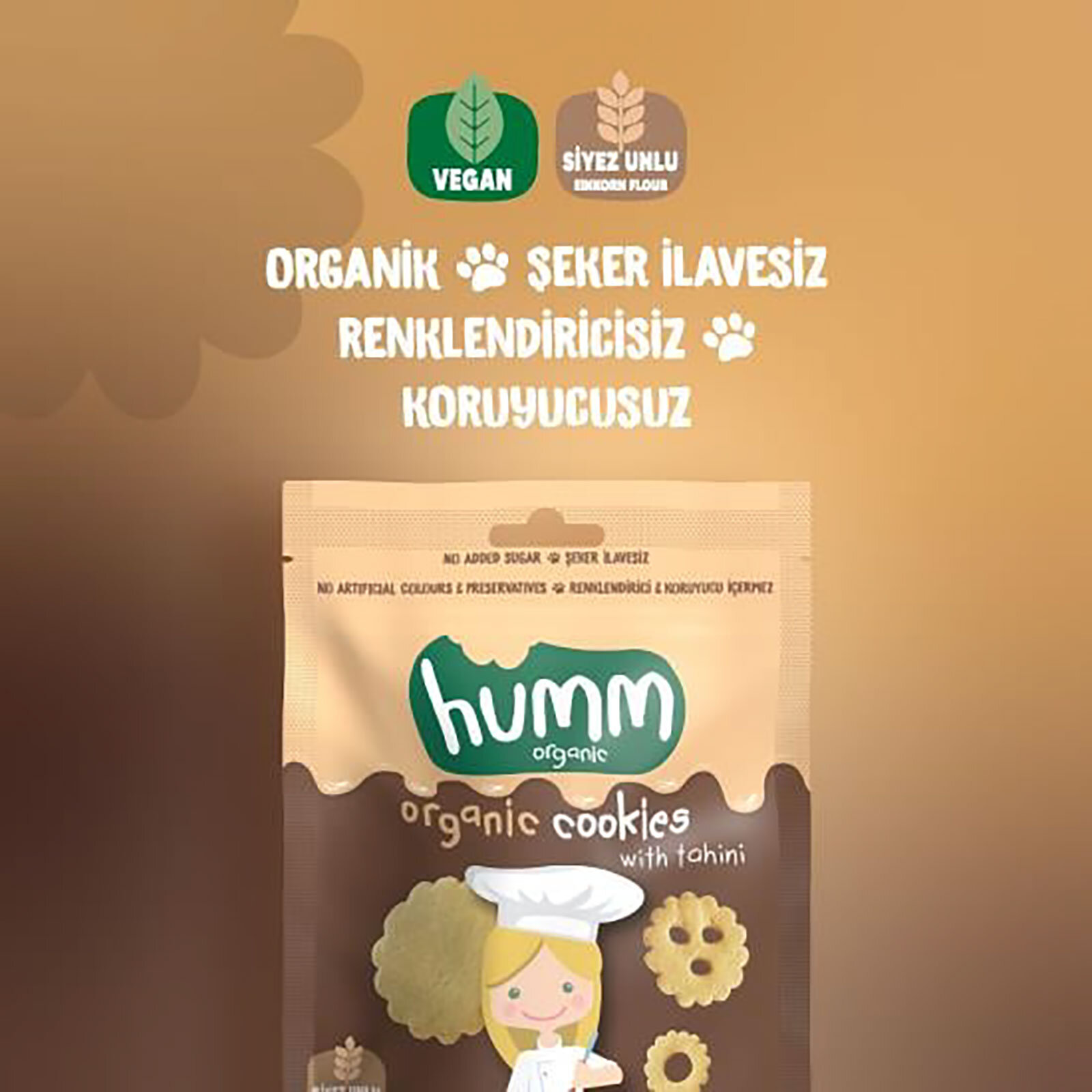 Tahinli Pekmezli Vegan Kurabiye 55 g