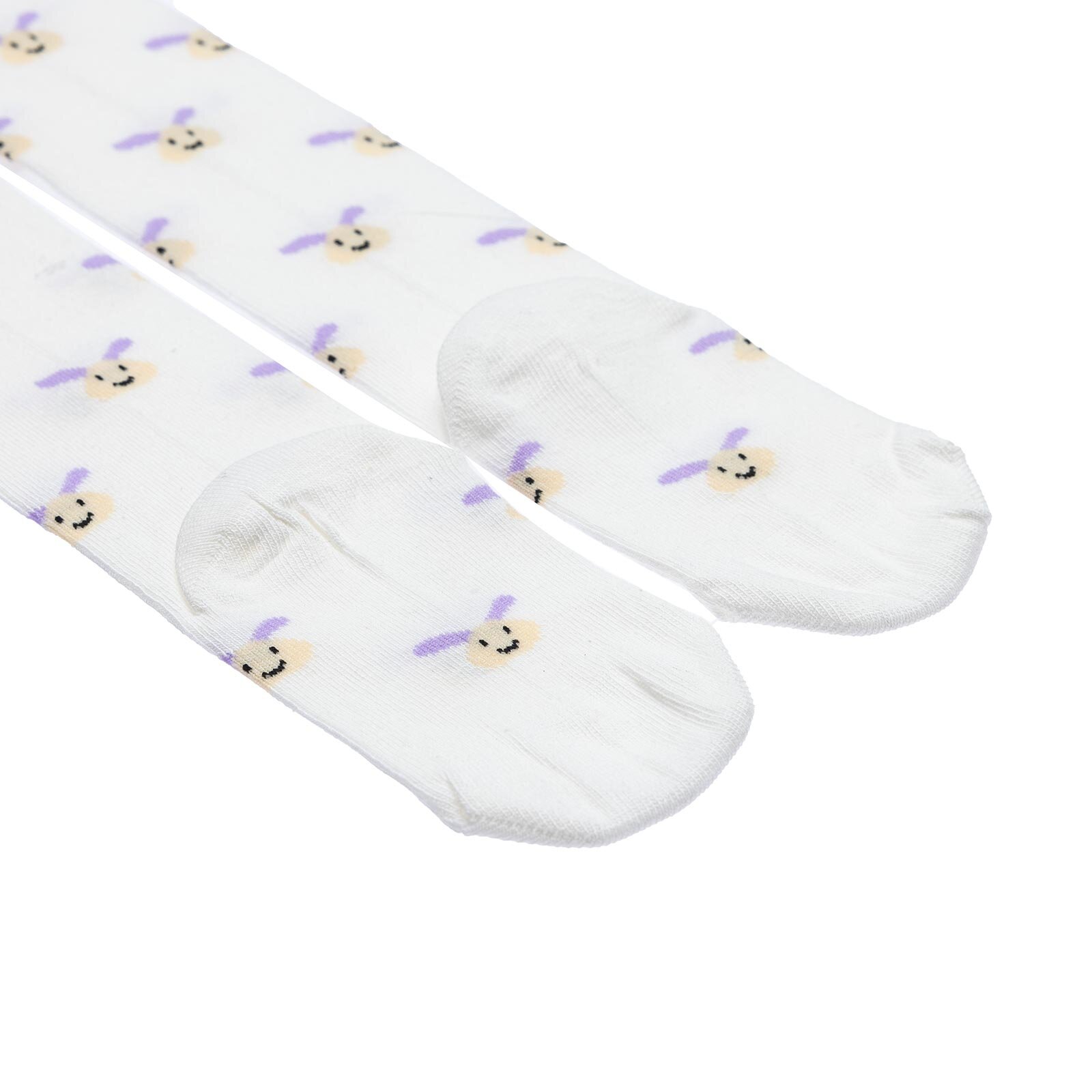 Tavşan Desenli Külotlu Çorap Kız Bebek Tavşan Desenli Külotlu Çorap Kız Bebek