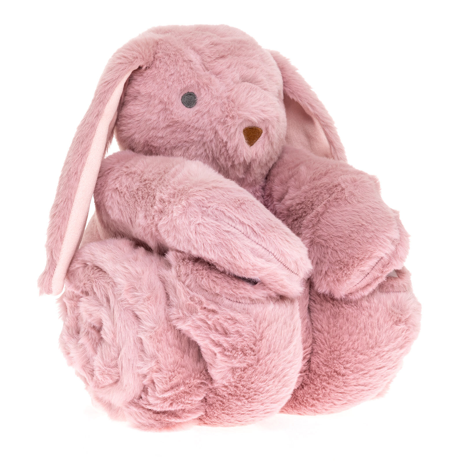 Tavşan Oyuncaklı Kız Battaniye 70x78 cm Kız Bebek Tavşan Oyuncaklı Kız Battaniye 70x78 cm Kız Bebek