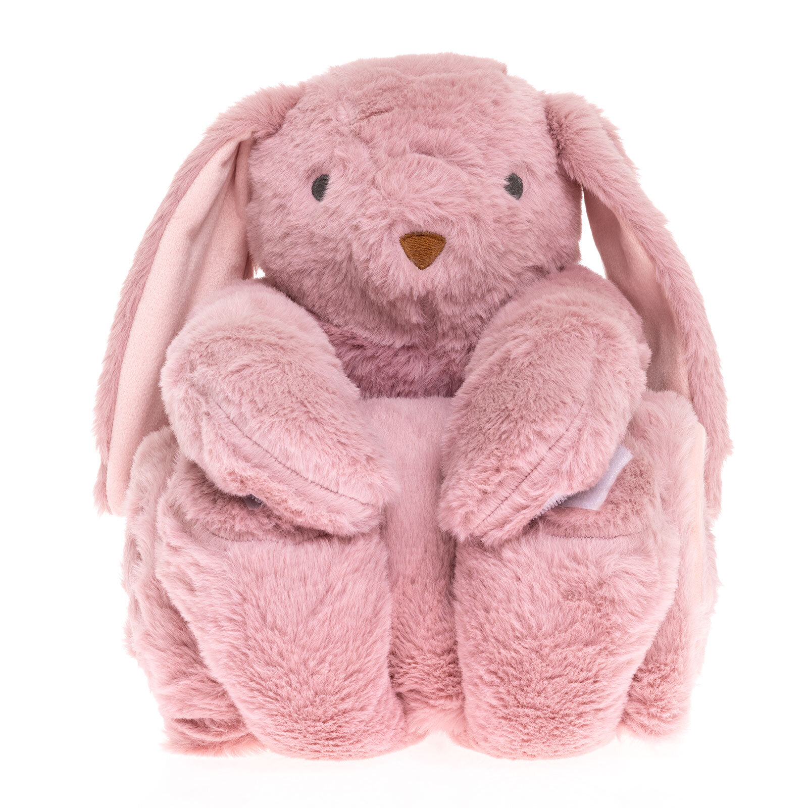 Tavşan Oyuncaklı Kız Battaniye 70x78 cm Kız Bebek Tavşan Oyuncaklı Kız Battaniye 70x78 cm Kız Bebek