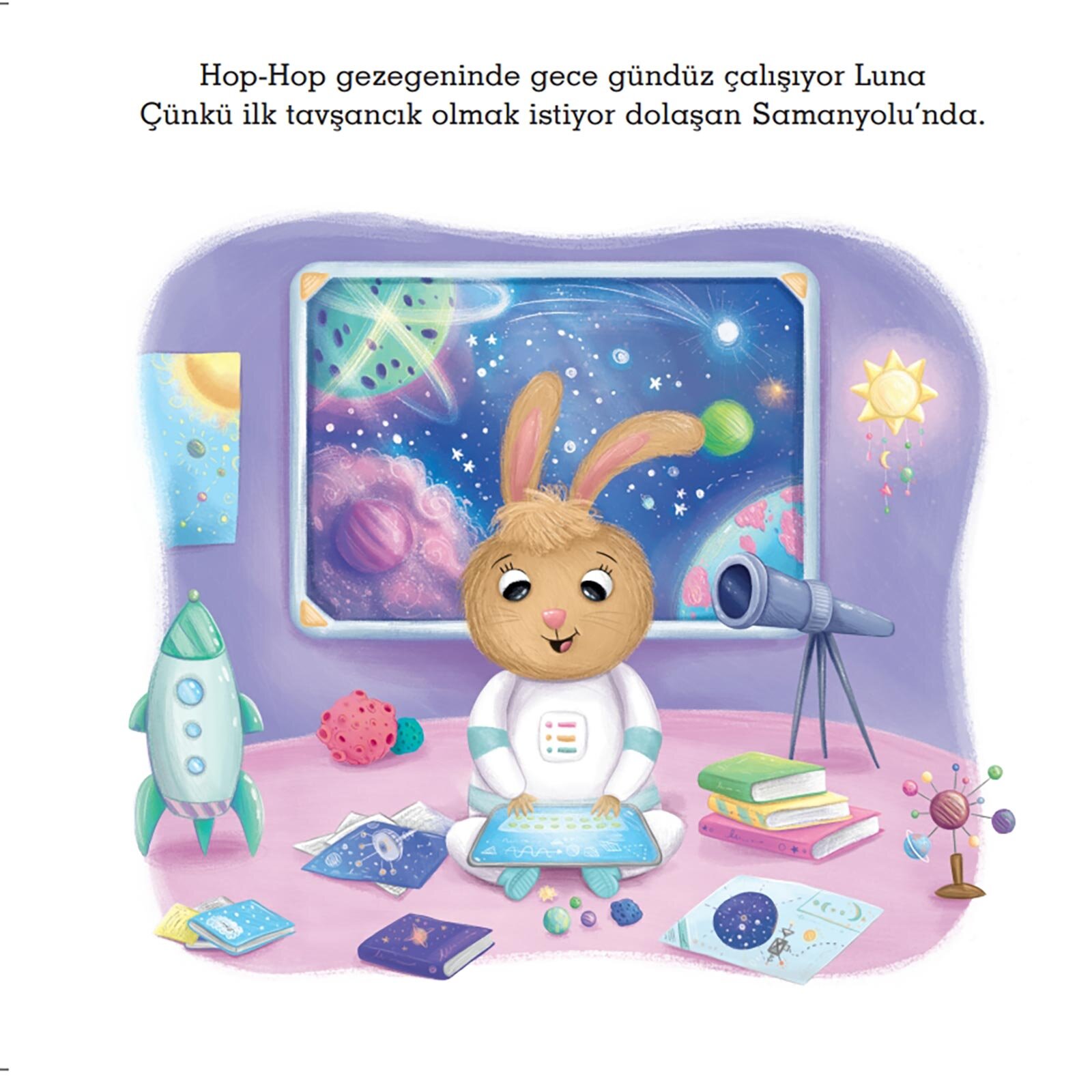 Tavşancığın İlk Uzay Yolculuğu