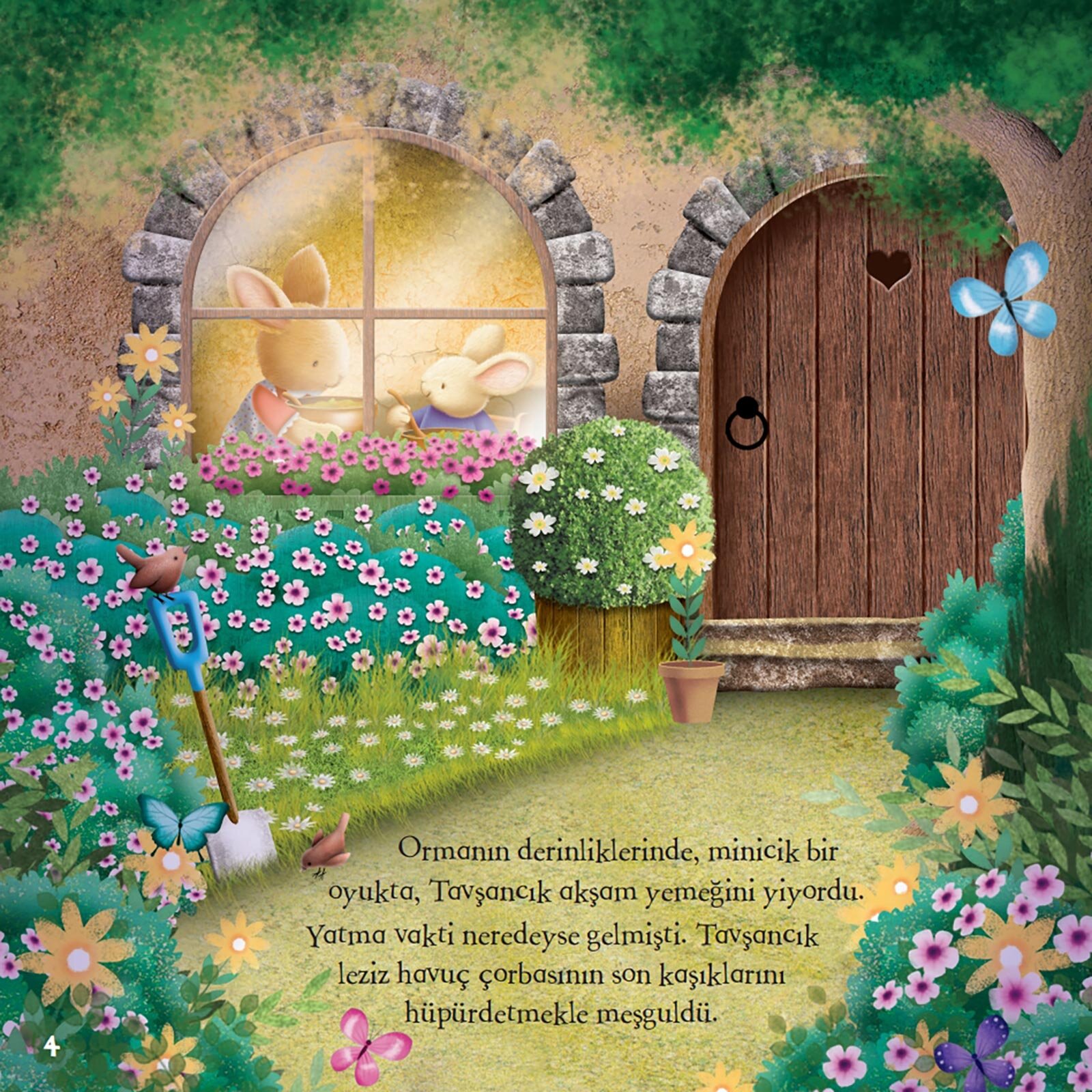 Tavşancık Ve Gece Macerası