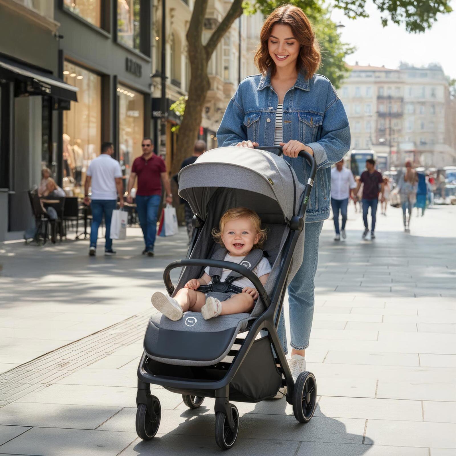 Taxi Autofold Kabin Boy Bebek Arabası