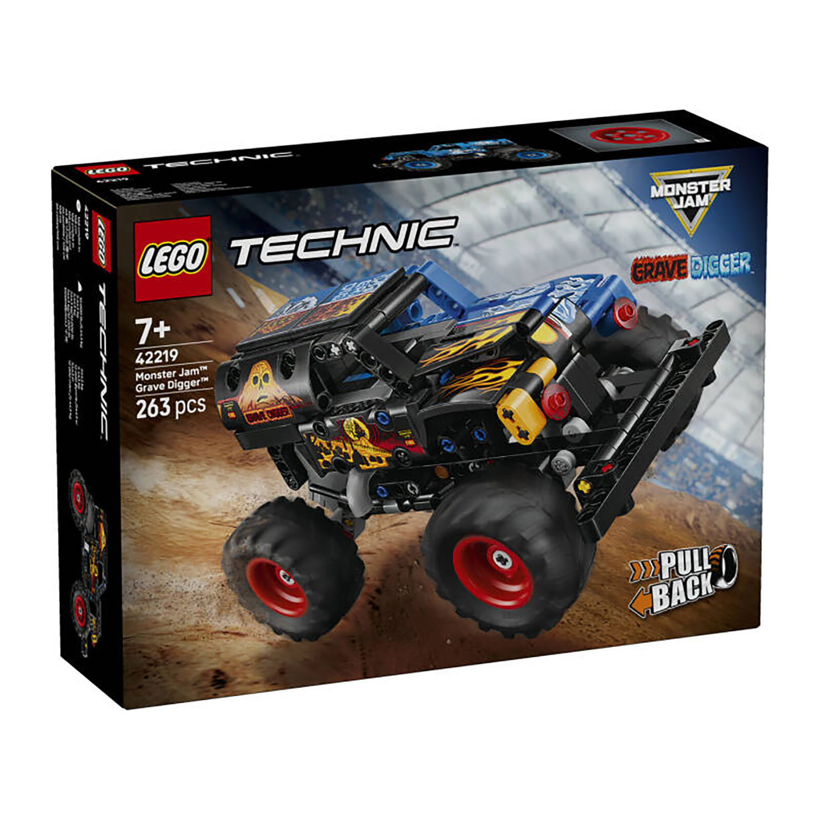 Technic Monster Jam Grave Digger Ateş ve Buz 42219