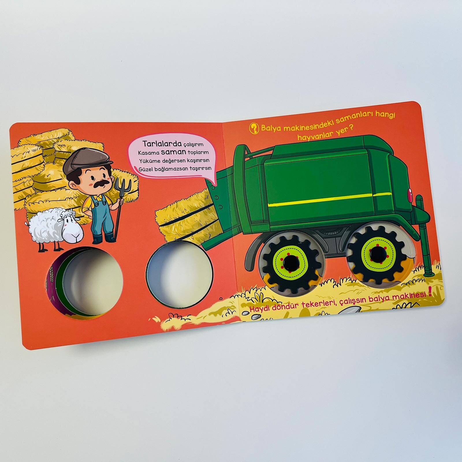 Tekerlekler İş Başında - Çalışkan Çiftlik Araçlarım Tekerlekler İş Başında - Çalışkan Çiftlik Araçlarım