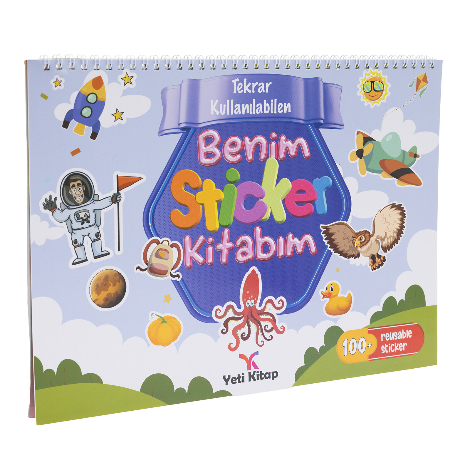 Tekrar kullanılabilen sticker kitabım