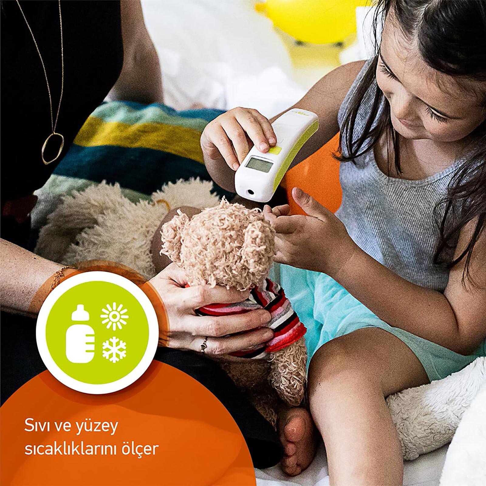 Temazsız Ateş Ölçer - AGU Giraffe Temazsız Ateş Ölçer - AGU Giraffe