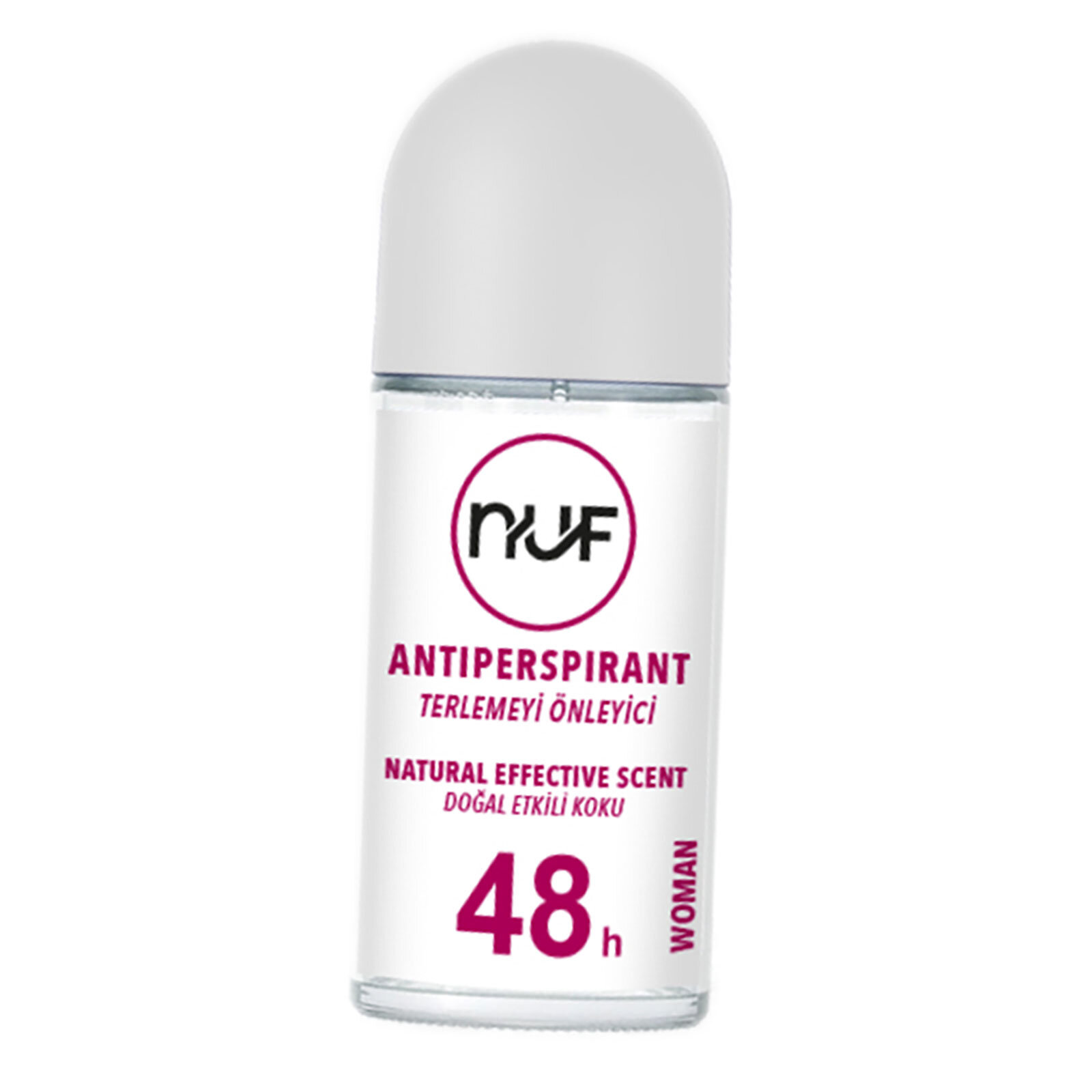 Terleme Önleyici, Doğal Etkili Koku Kadın Rollon 50 mL