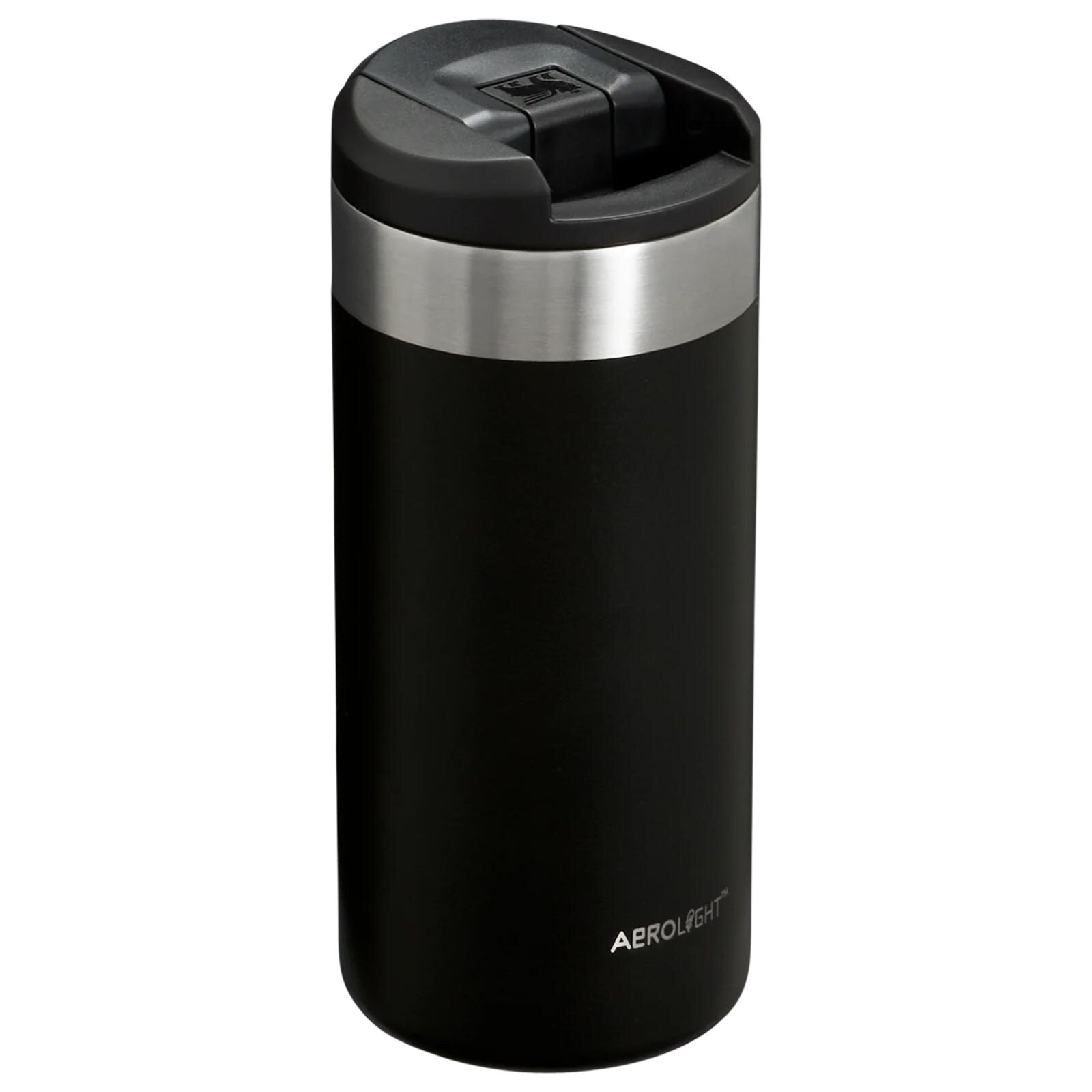 The AeroLight Transit Mug 0.35L / 12oz Black 2.0
