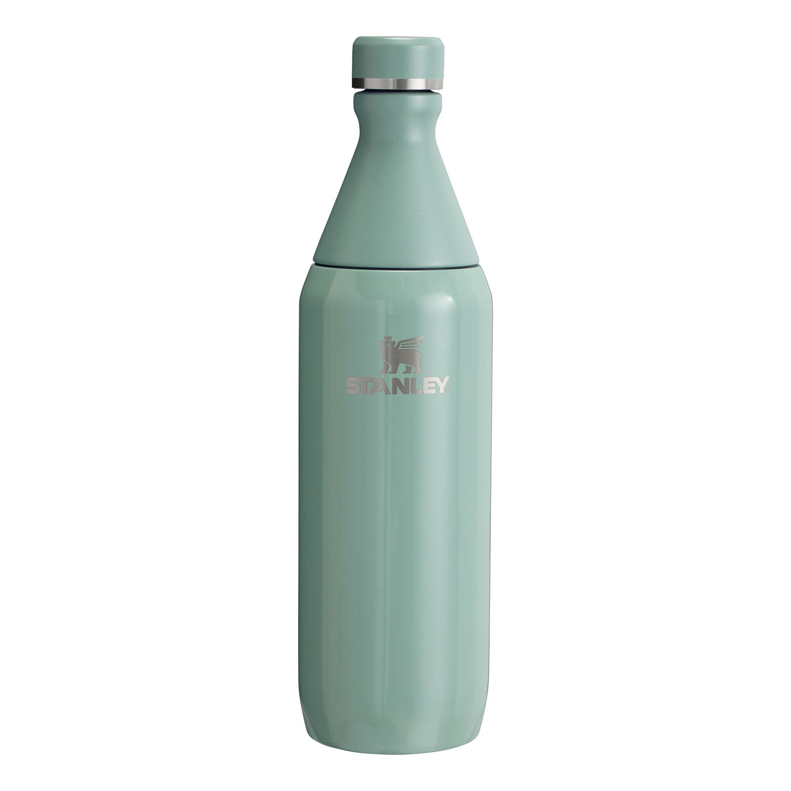 The All Day Slim Soğuk Su Şişesi Termosu, 0.6L / 20oz Yeşil
