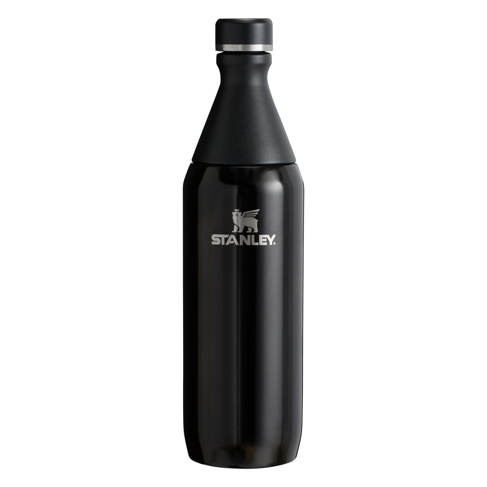 The All Day Slim Bottle 600ml Black Gloss