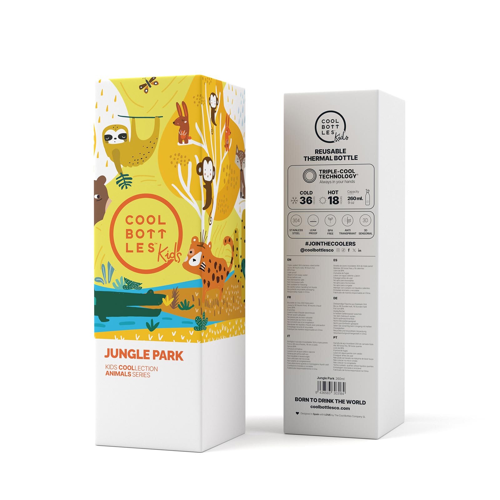 The Bottles Kids 260 ml - Jungle Park