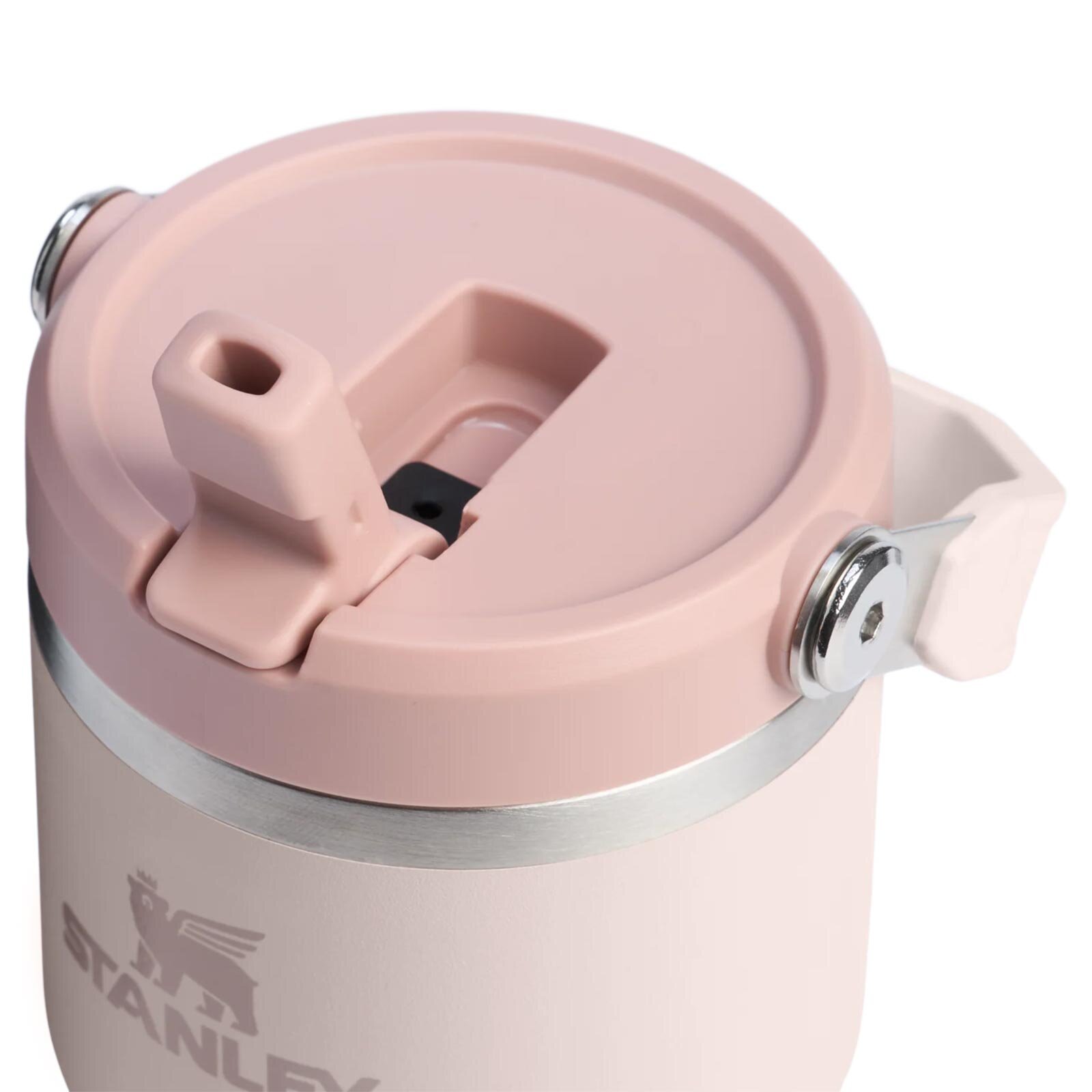 IceFlow Flip Straw Tumbler Pipetli Termos 0.6L / 20oz Rose Quartz