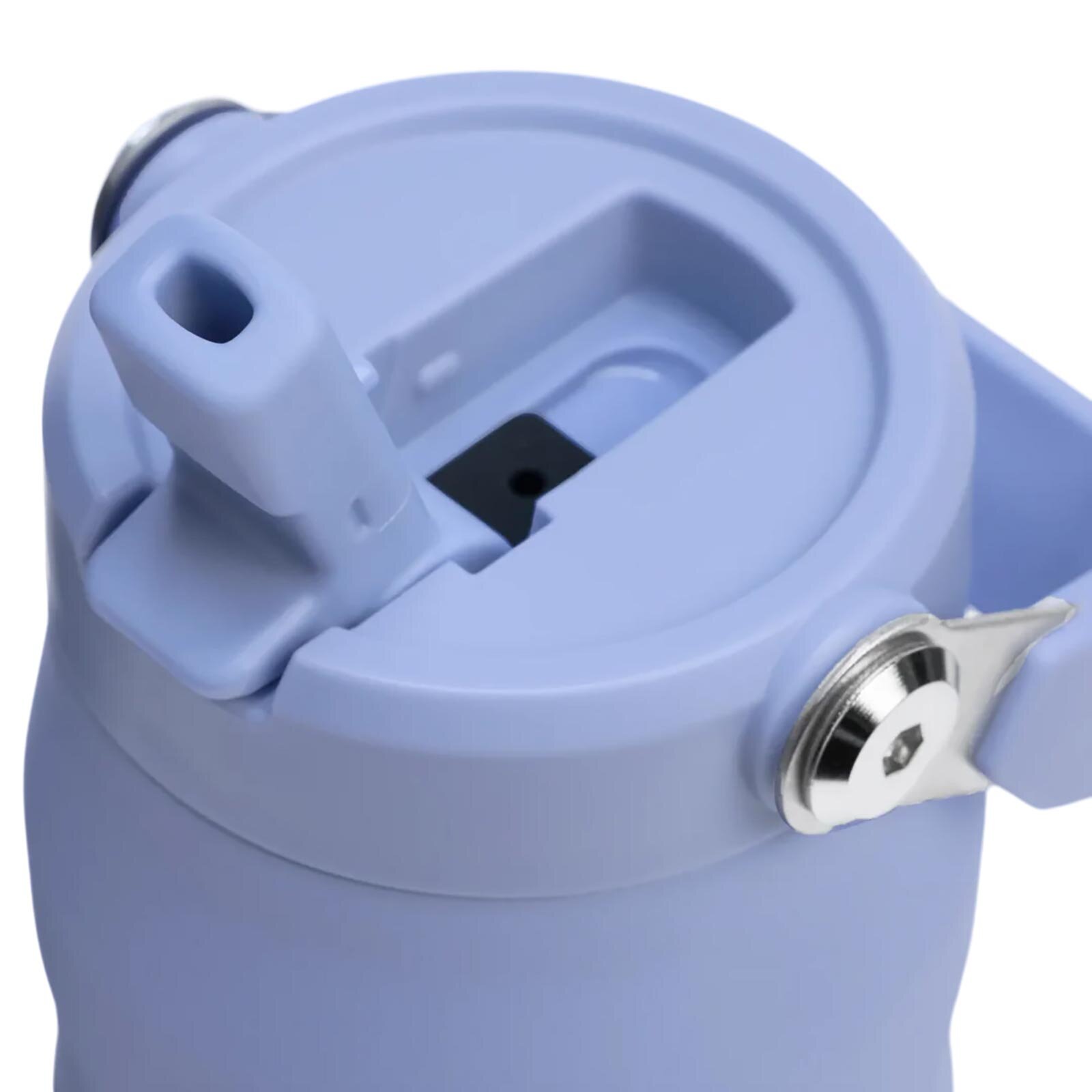 The IceFlow Flip Straw Pipetli Termos Bardak 0,70 LT - Eflatun