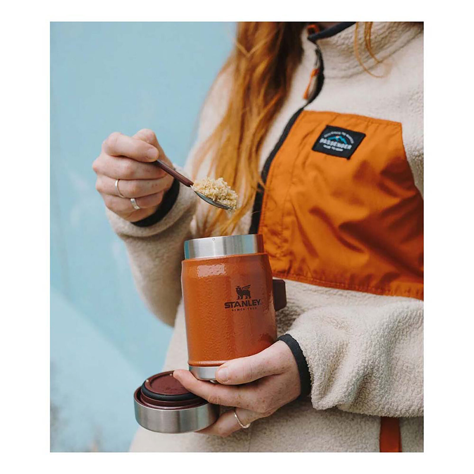 The Legendary Yemek Termosu + Kaşık 0.4L / 14oz Hammertone Clay The Legendary Yemek Termosu + Kaşık 0.4L / 14oz Hammertone Clay