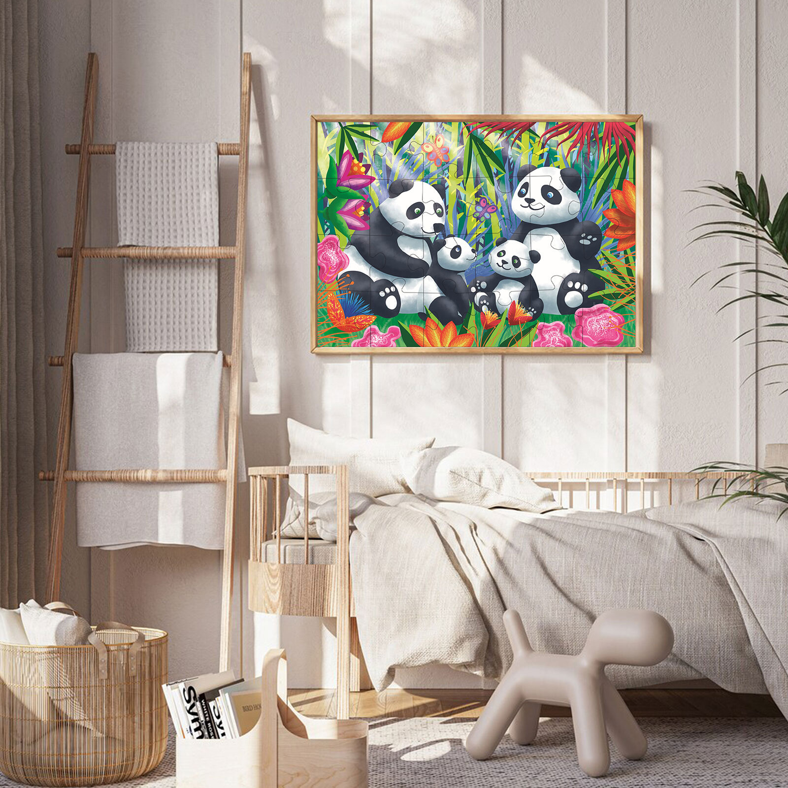 The Panda Family 24 Parça Puzzle