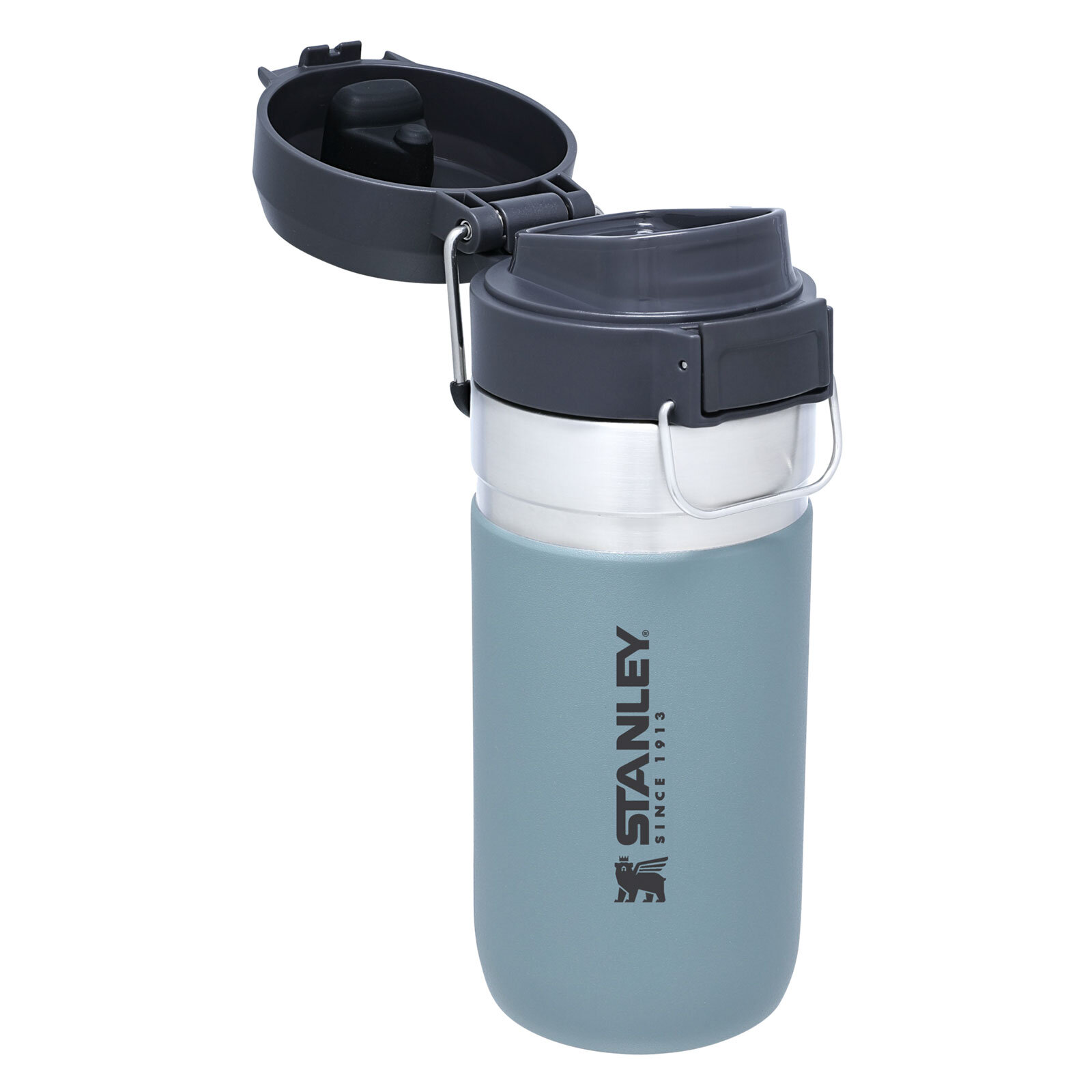 The Quick Flip Paslanmaz Çelik Termos Bardak, 0.7L / 24oz Mavi