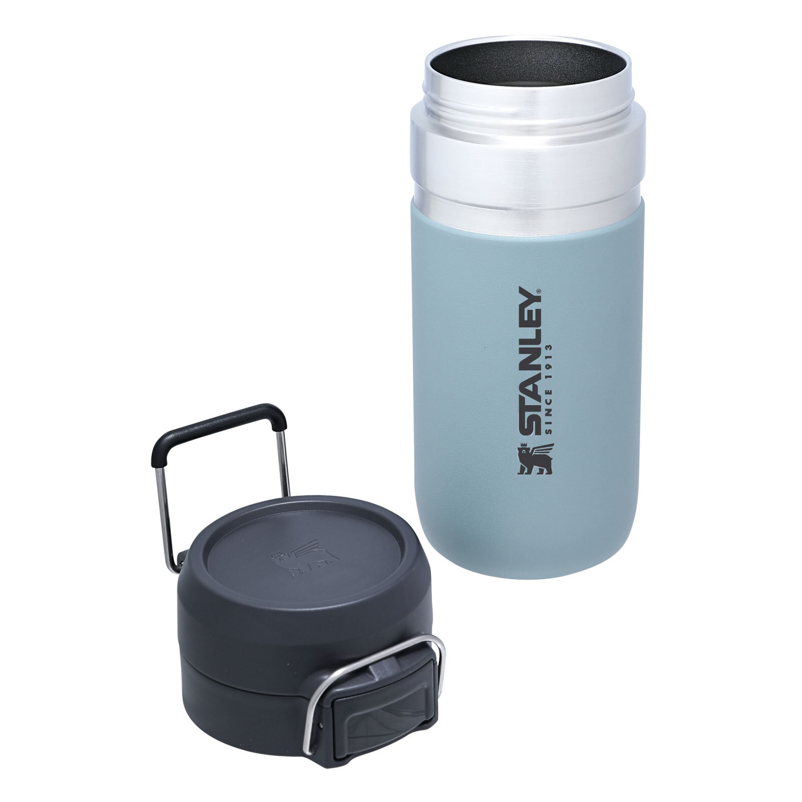 The Quick Flip Paslanmaz Çelik Termos Bardak, 0.7L / 24oz Mavi