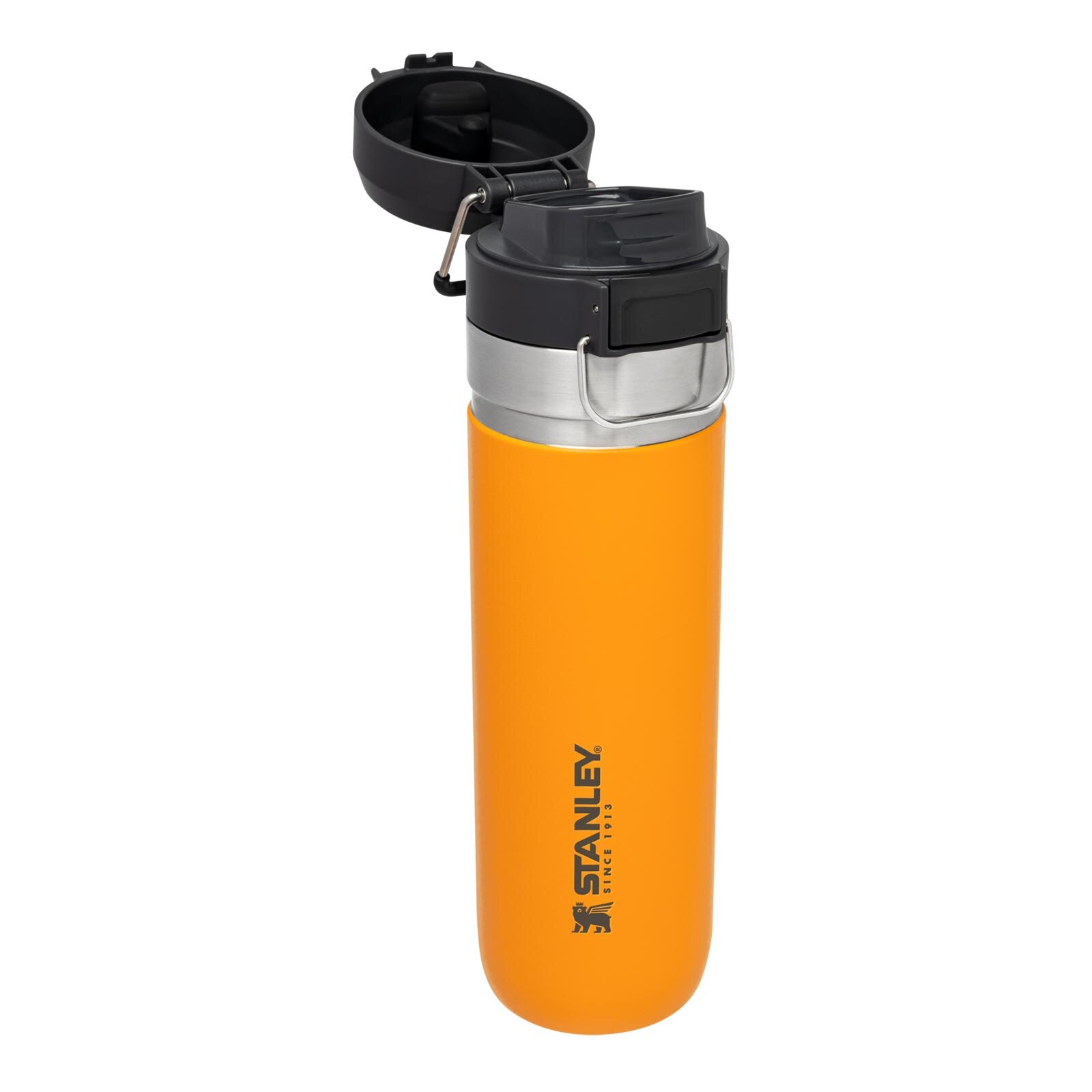 The Quick-Flip Water Bottle 700ml Saffron
