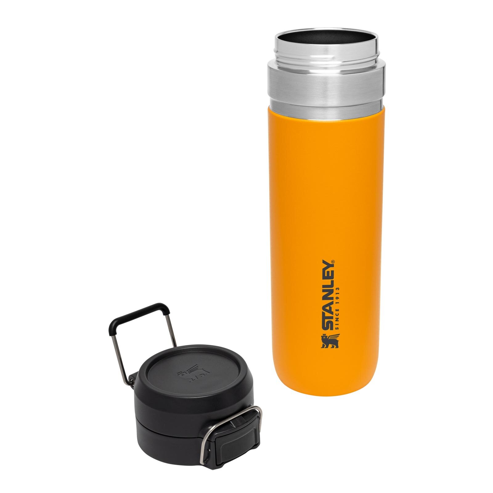 The Quick-Flip Water Bottle 700ml Saffron