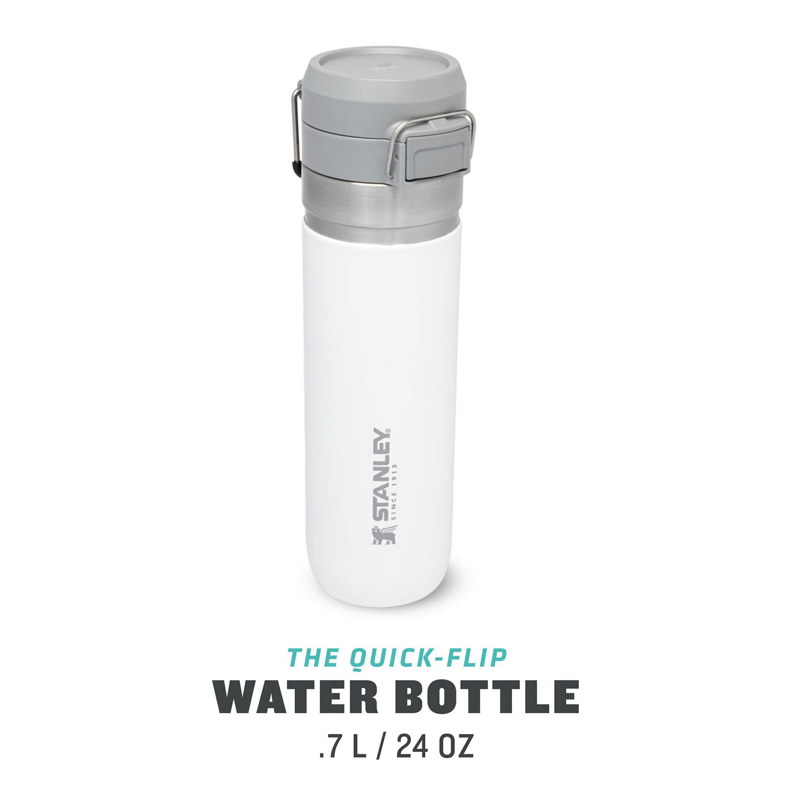 The Quick Flip Paslanmaz Çelik Termos Bardak, 0.7L / 24oz Beyaz