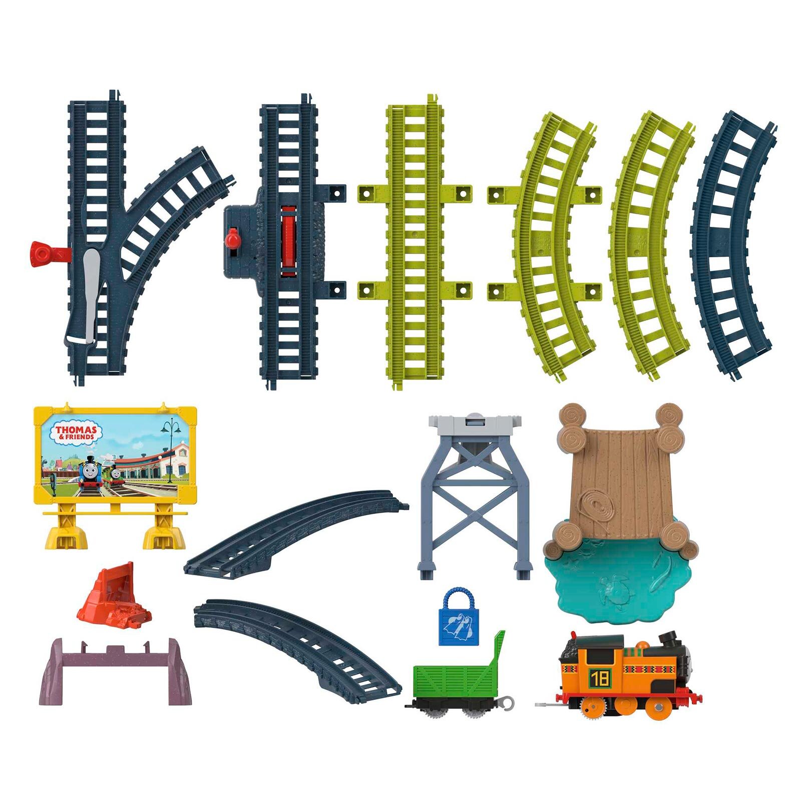 Thomas ve Arkadaşları Motorlu Tren Seti HGY78