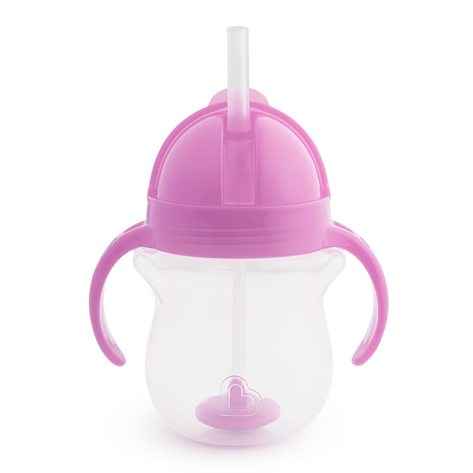 Tıklama Kilitli  Uçlu Alıştırma Bardağı 6ay+207ml Mor