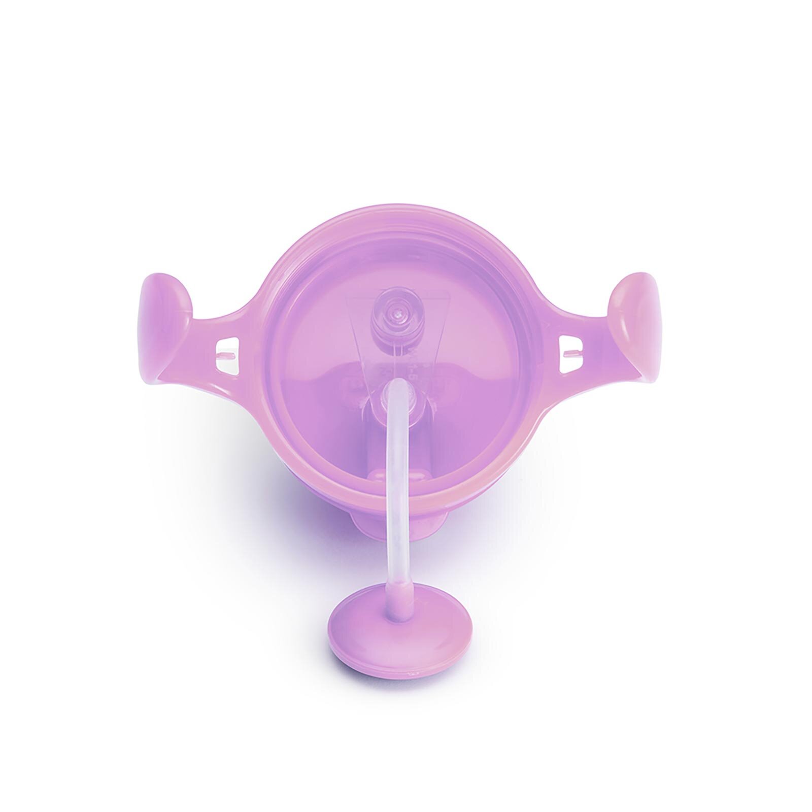 Tıklama Kilitli  Uçlu Alıştırma Bardağı 6ay+207ml Mor