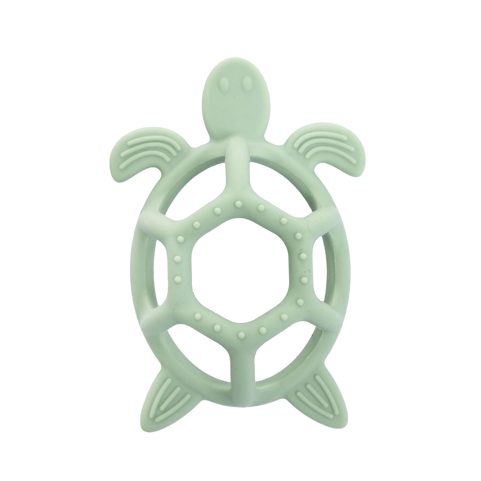 Tortoise Silikon Diş Kaşıyıcı Yeşil