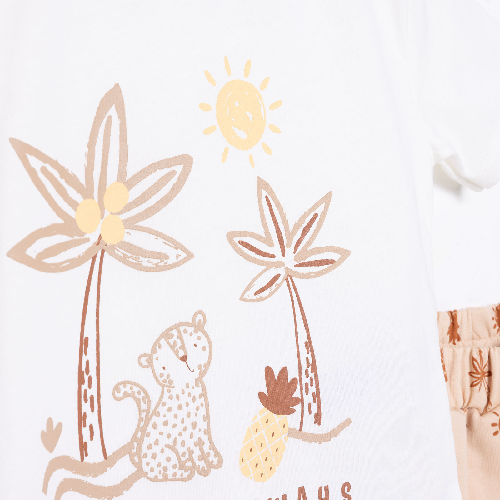 Tropic Summer Erkek Tshirt-Şort Erkek Bebek