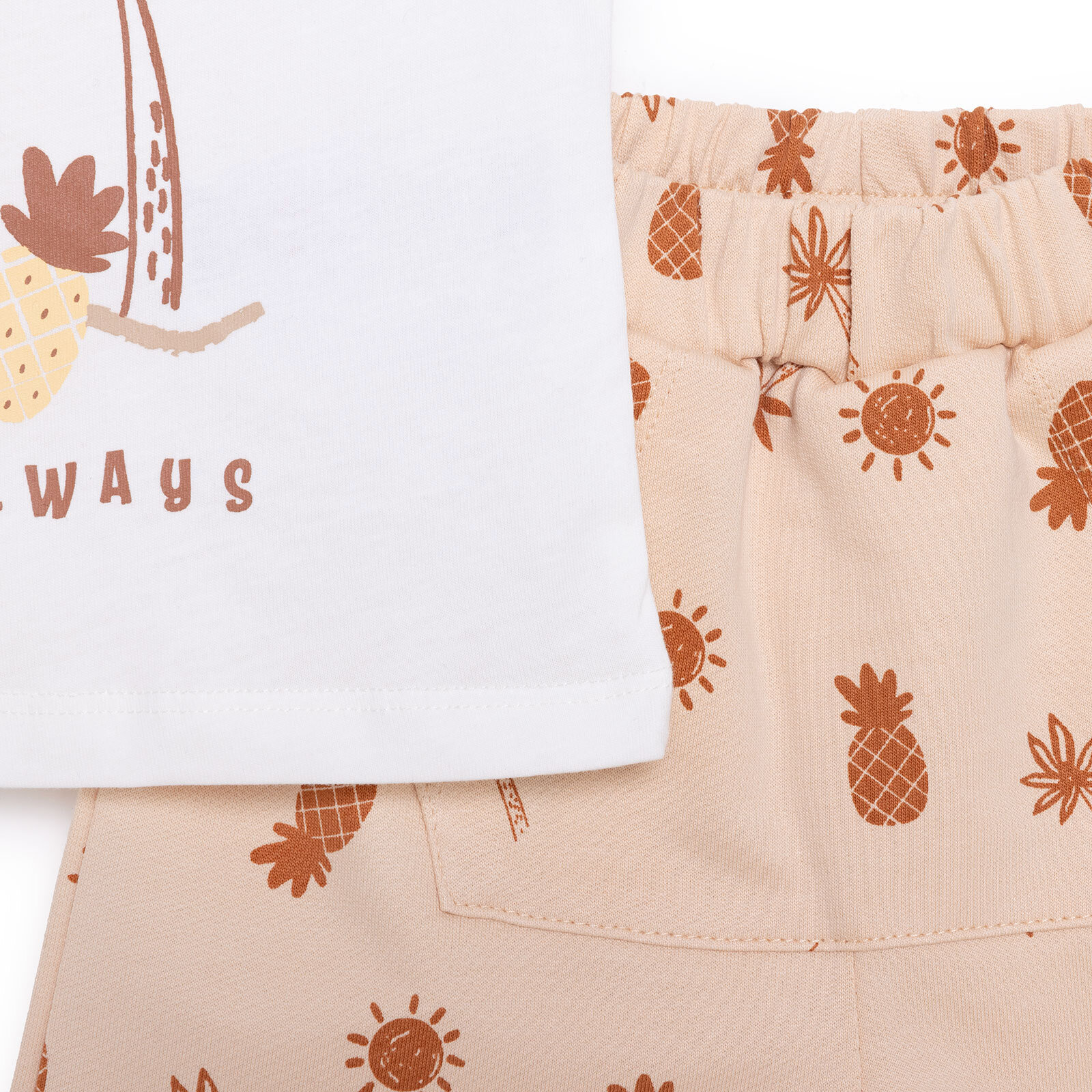 Tropic Summer Erkek Tshirt-Şort Erkek Bebek