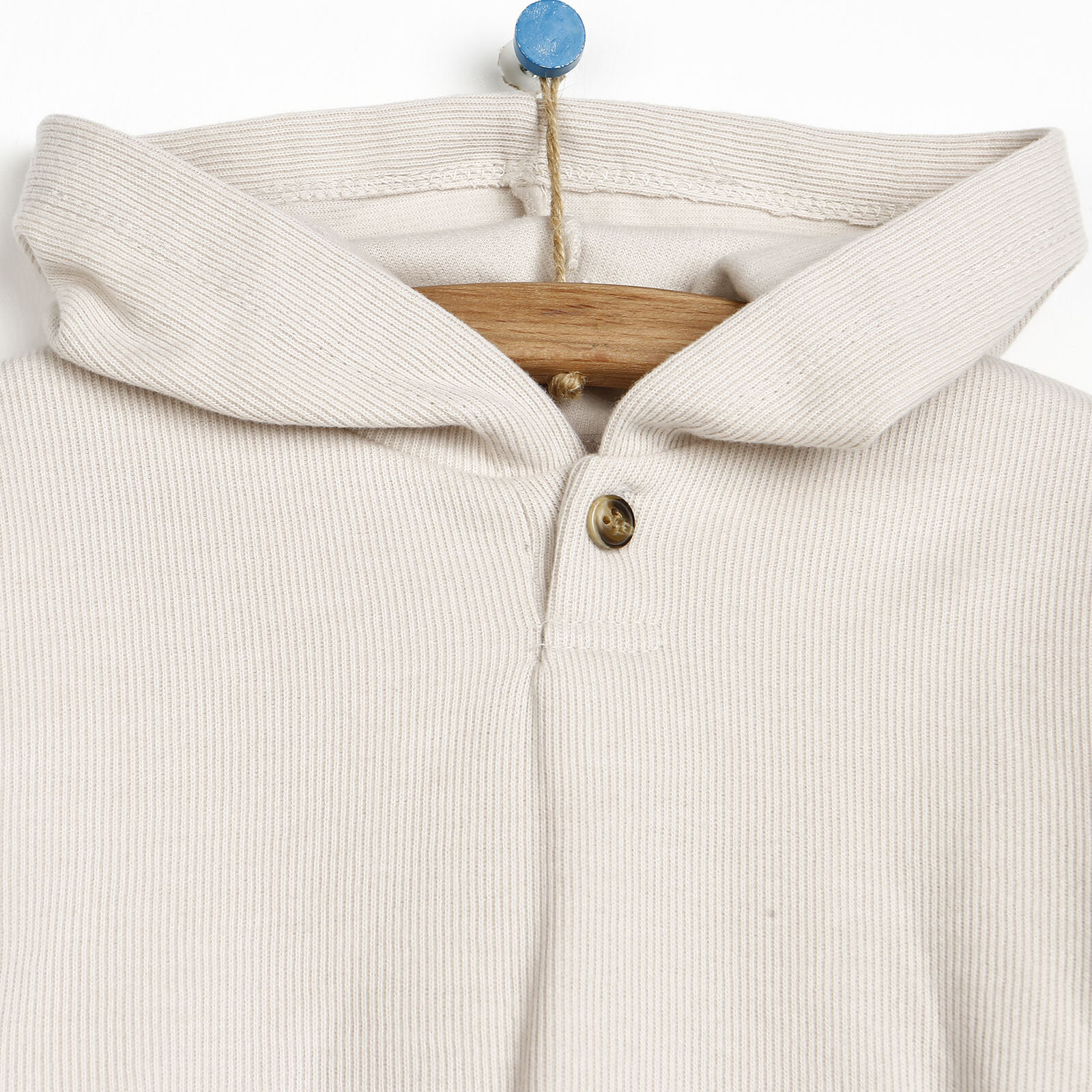 Fashion Kapüşonlu Cep Detaylı Sweatshirt-Alt Takım