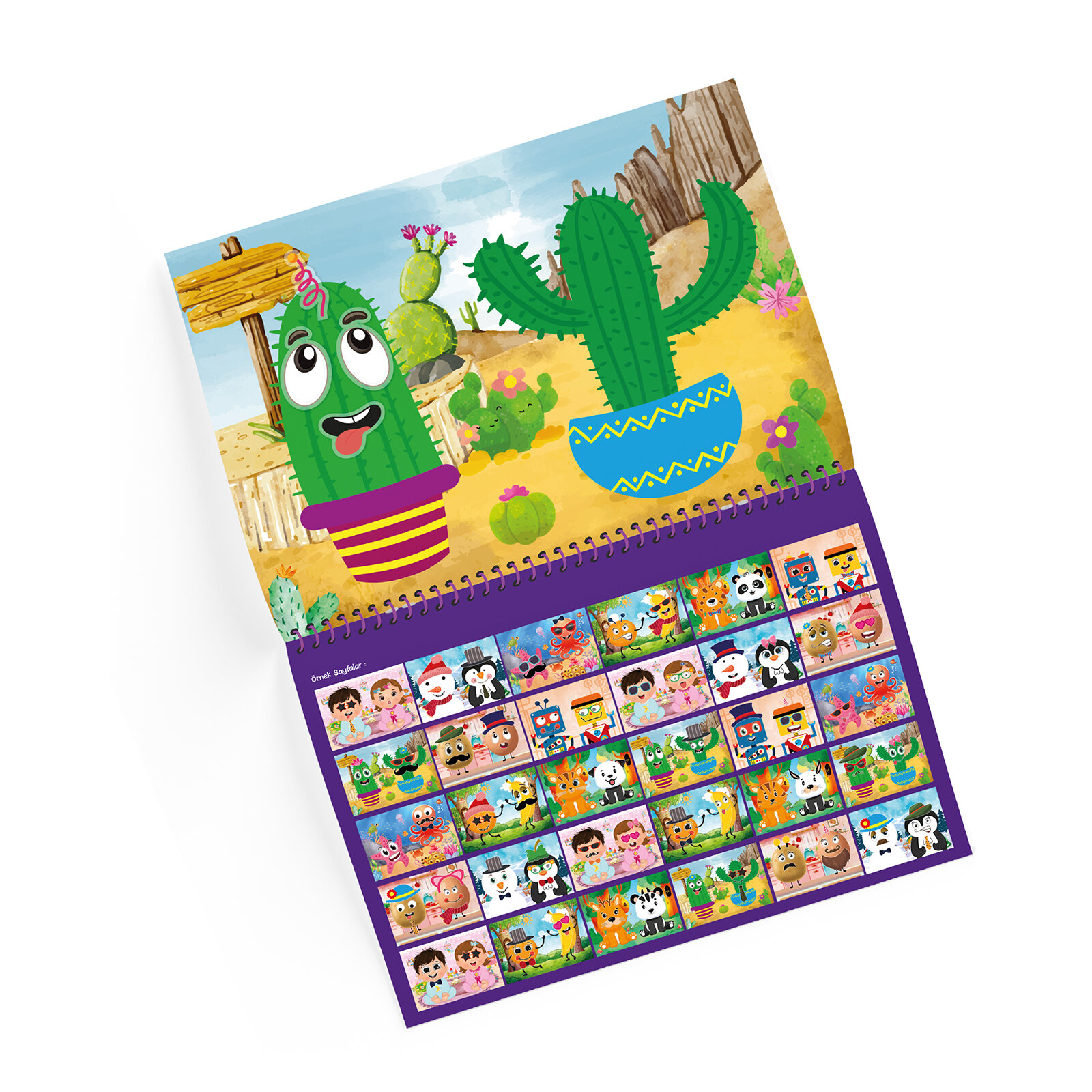 Tükenmeyen Sticker Kitabım - Eğlenceli Yüzler (100+ Tekrar Tekrar Kullanılabilen Sticker) Tükenmeyen Sticker Kitabım - Eğlenceli Yüzler (100+ Tekrar Tekrar Kullanılabilen Sticker)