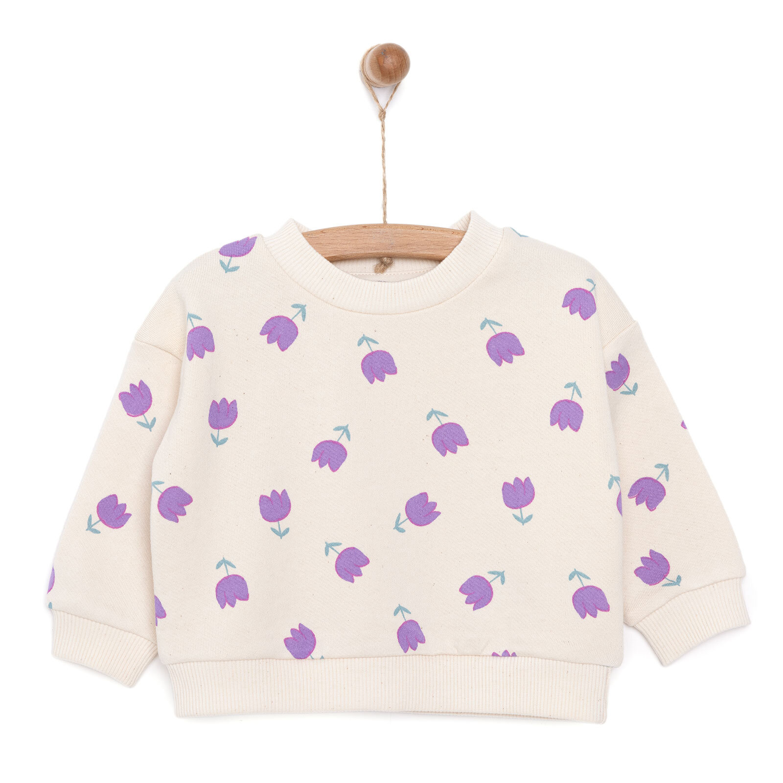 Tulip Kız Sweatshirt Kız Bebek